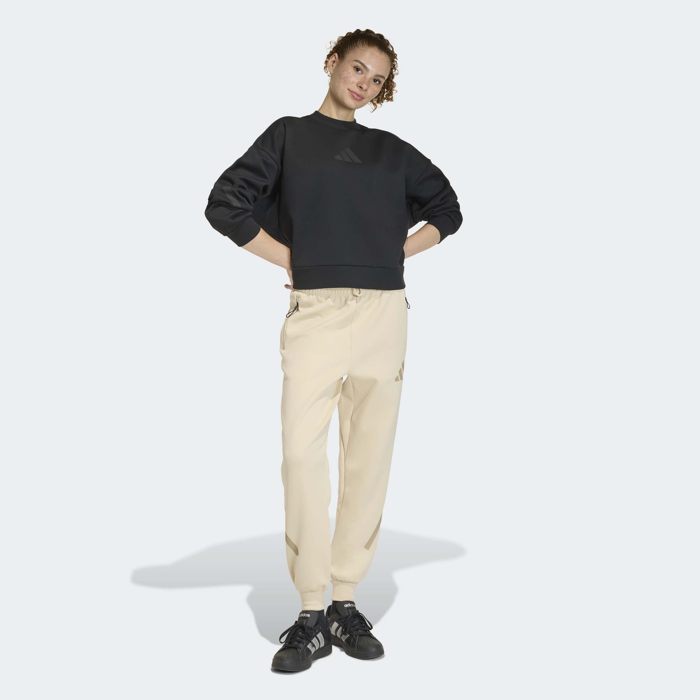 adidas Z.N.E. Tracksuit Bottoms, Beige, A701_ONE, large image number 3