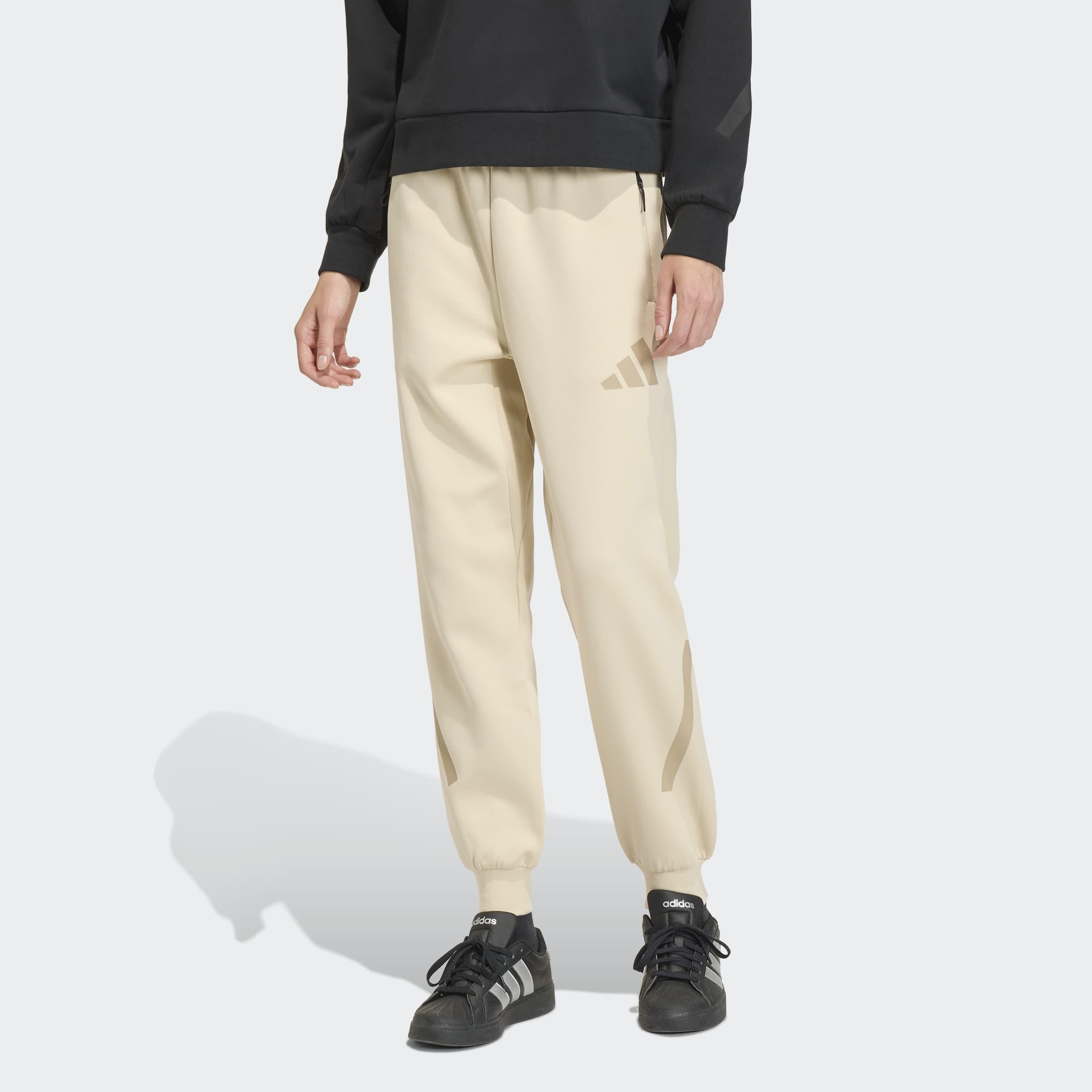 adidas Z.N.E. Tracksuit Bottoms, Beige, A701_ONE, large image number 4