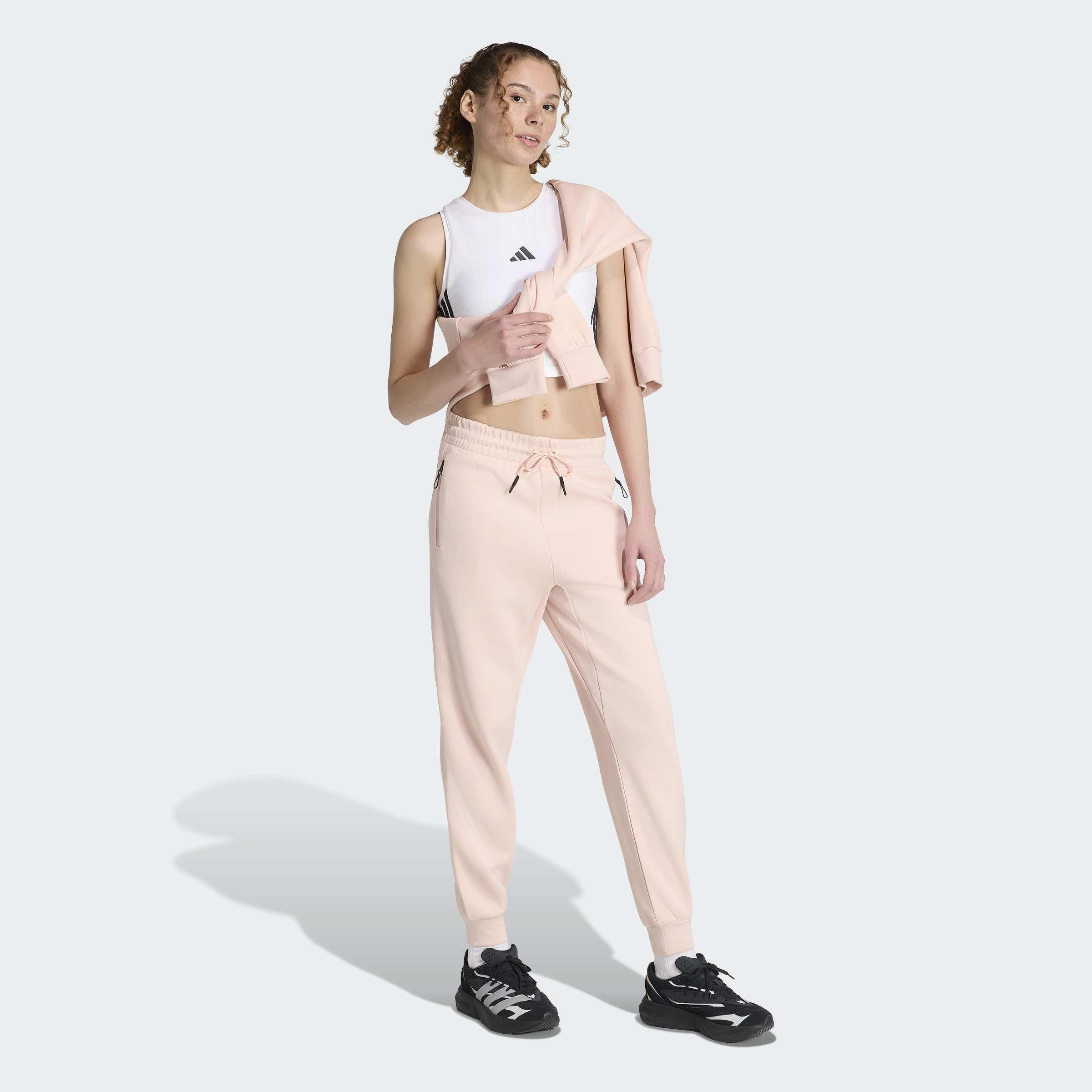 adidas Z.N.E. Tracksuit Bottoms, Pink, A701_ONE, large image number 5