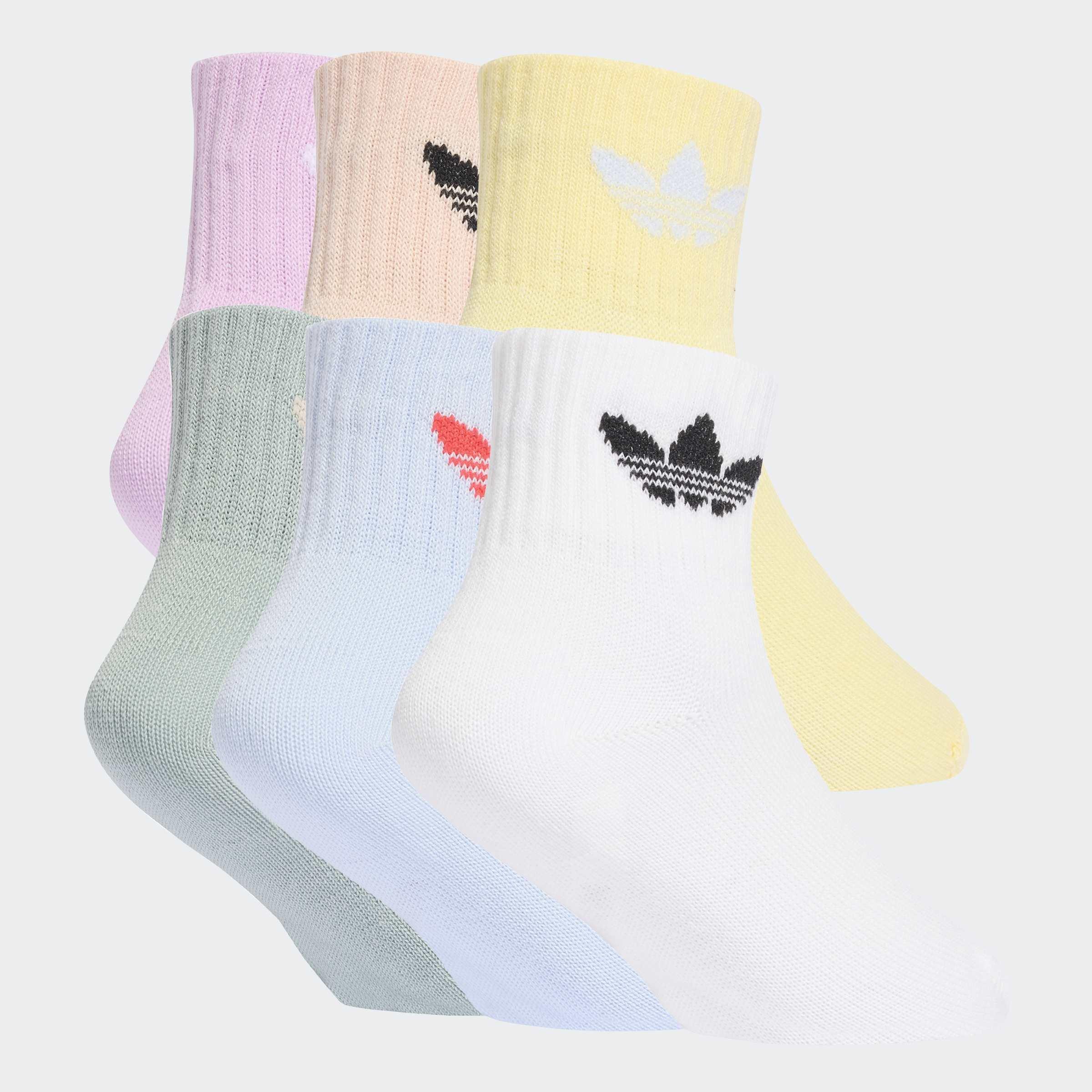 Kids Unisex Ankle Socks 6 Pairs, Multicolour, A701_ONE, large image number 0