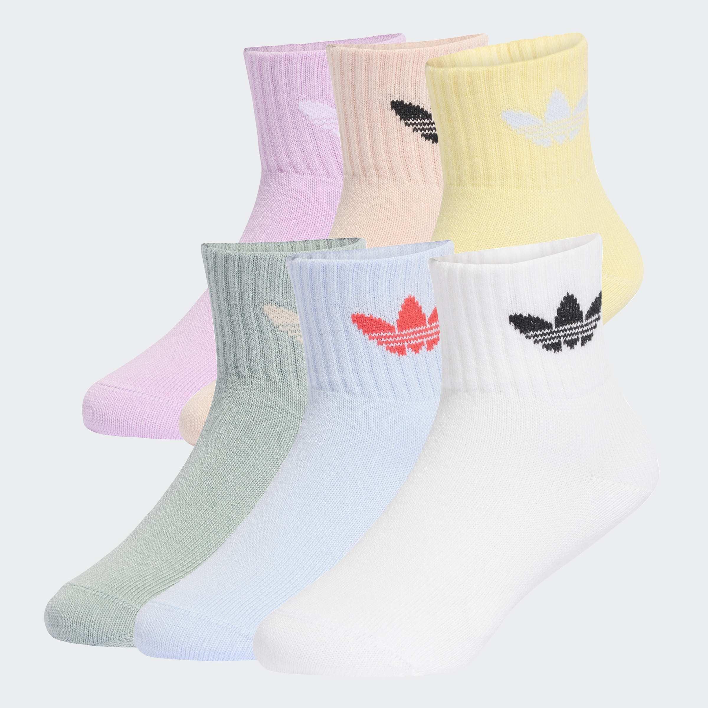 Kids Unisex Ankle Socks 6 Pairs, Multicolour, A701_ONE, large image number 3