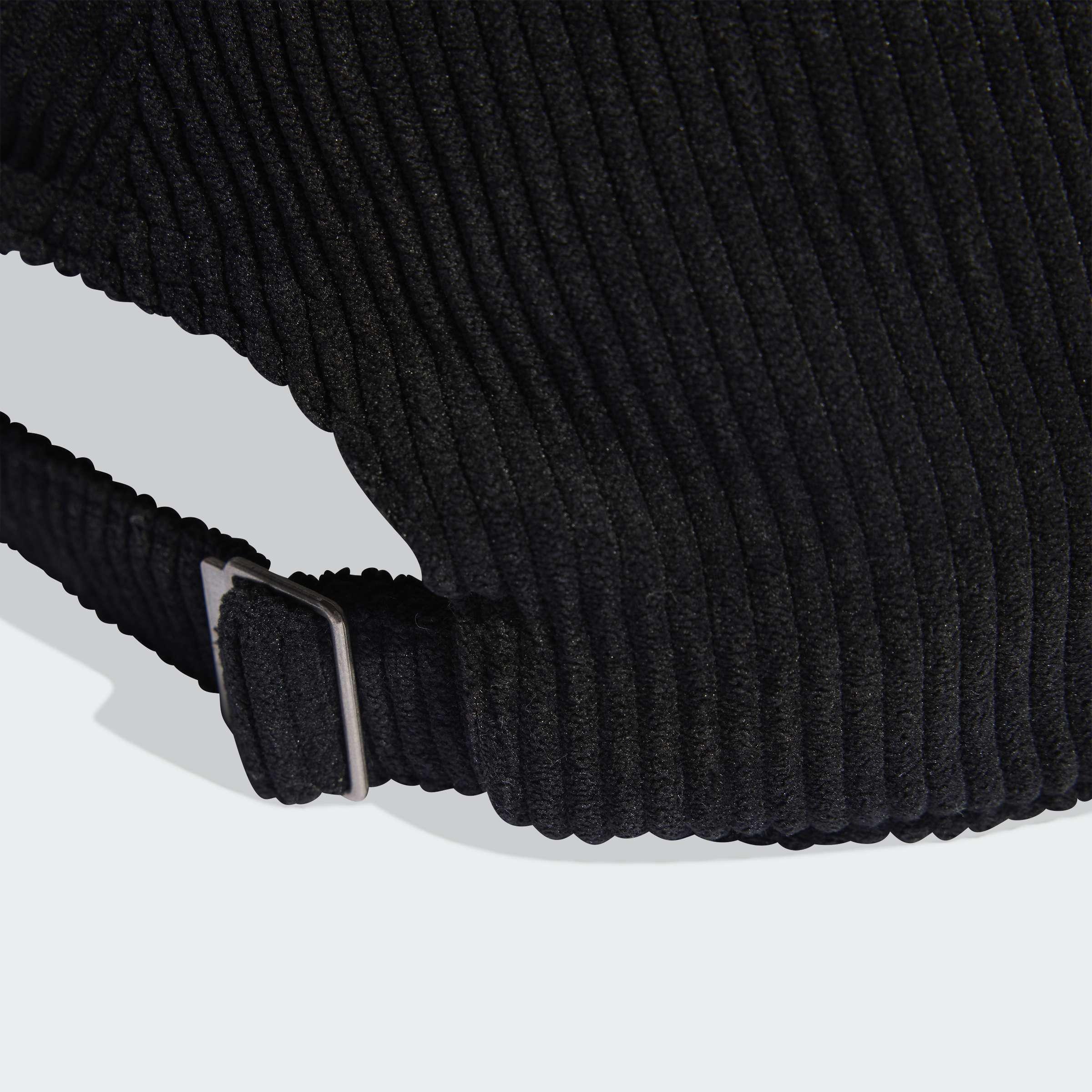 Unisex Corduroy Baseball Cap, Black, A701_ONE, large image number 2