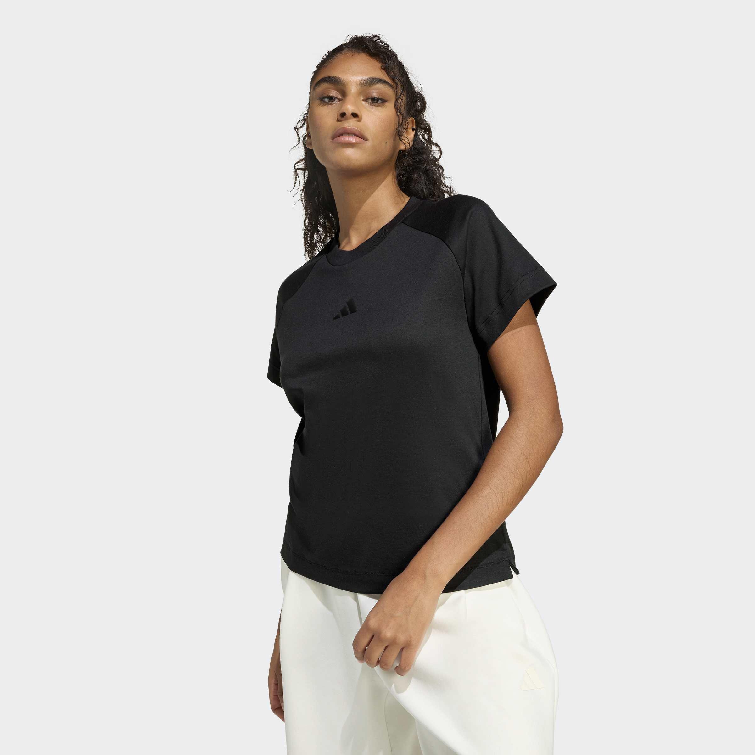 Soft Lux T-Shirt, Black, A701_ONE, large image number 3