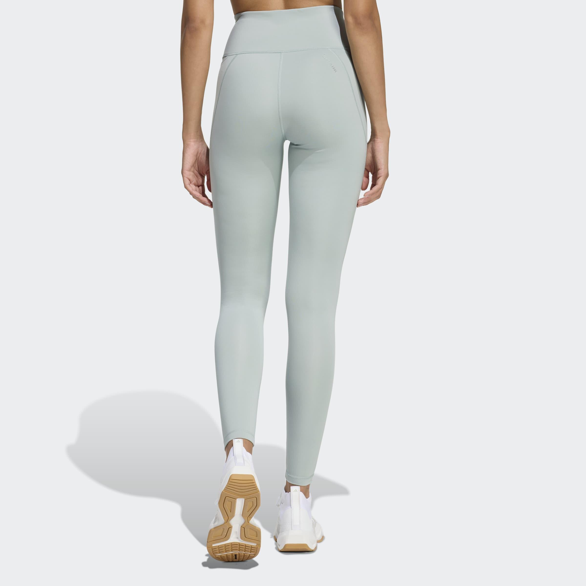 Run Essentials Full Length Leggings, Green