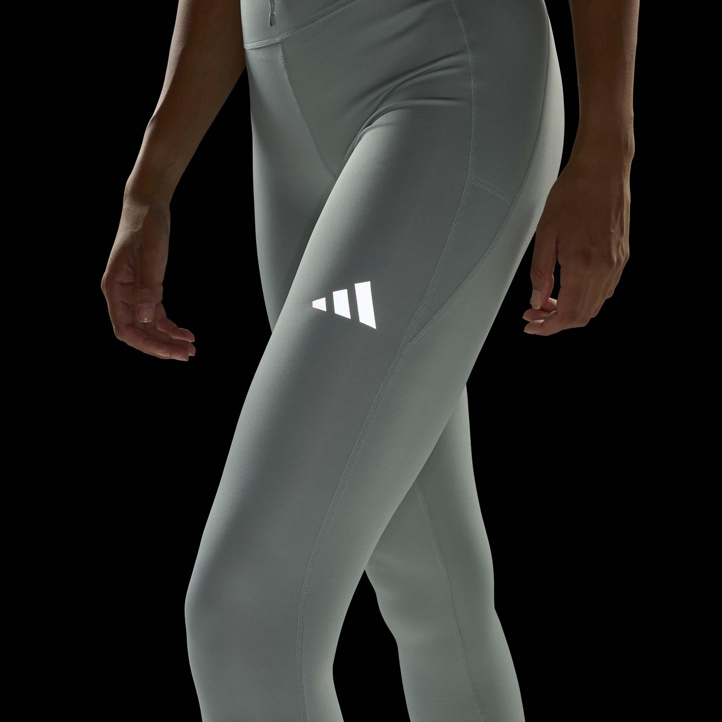 Run Essentials Full Length Leggings, Green, A701_ONE, large image number 2
