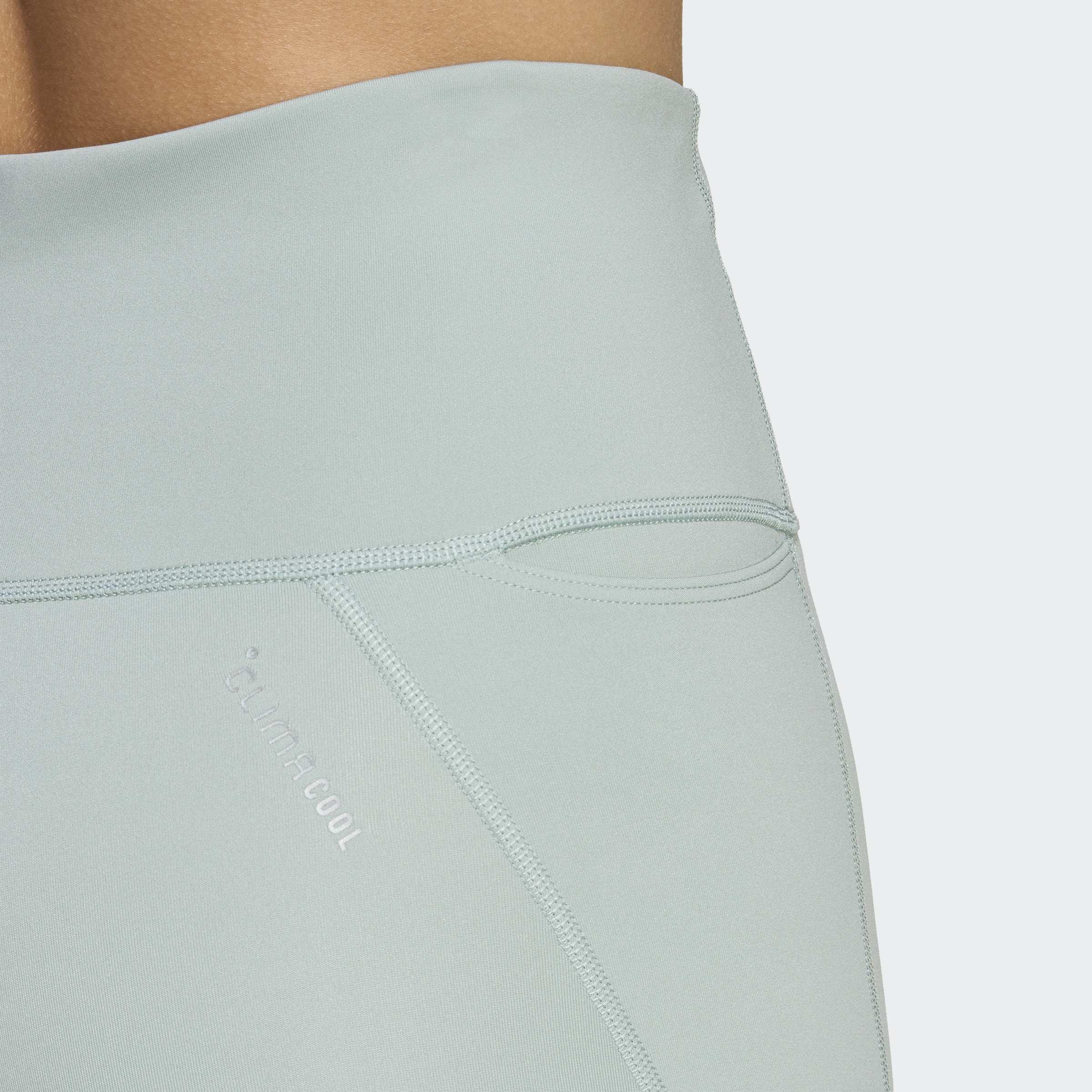 Run Essentials Full Length Leggings, Green, A701_ONE, large image number 4