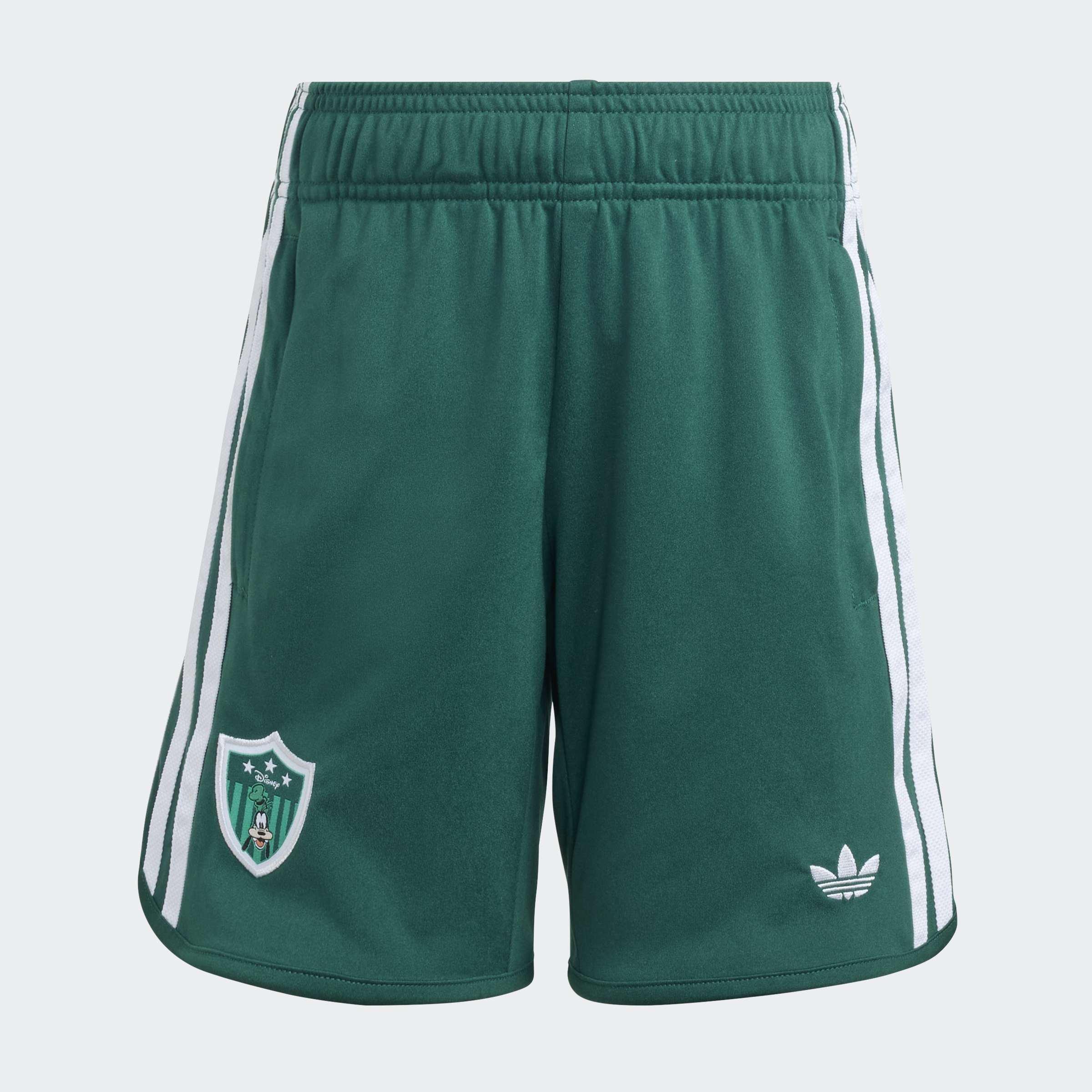 Kids Unisex adidas Disney Short Jersey Set, Green
