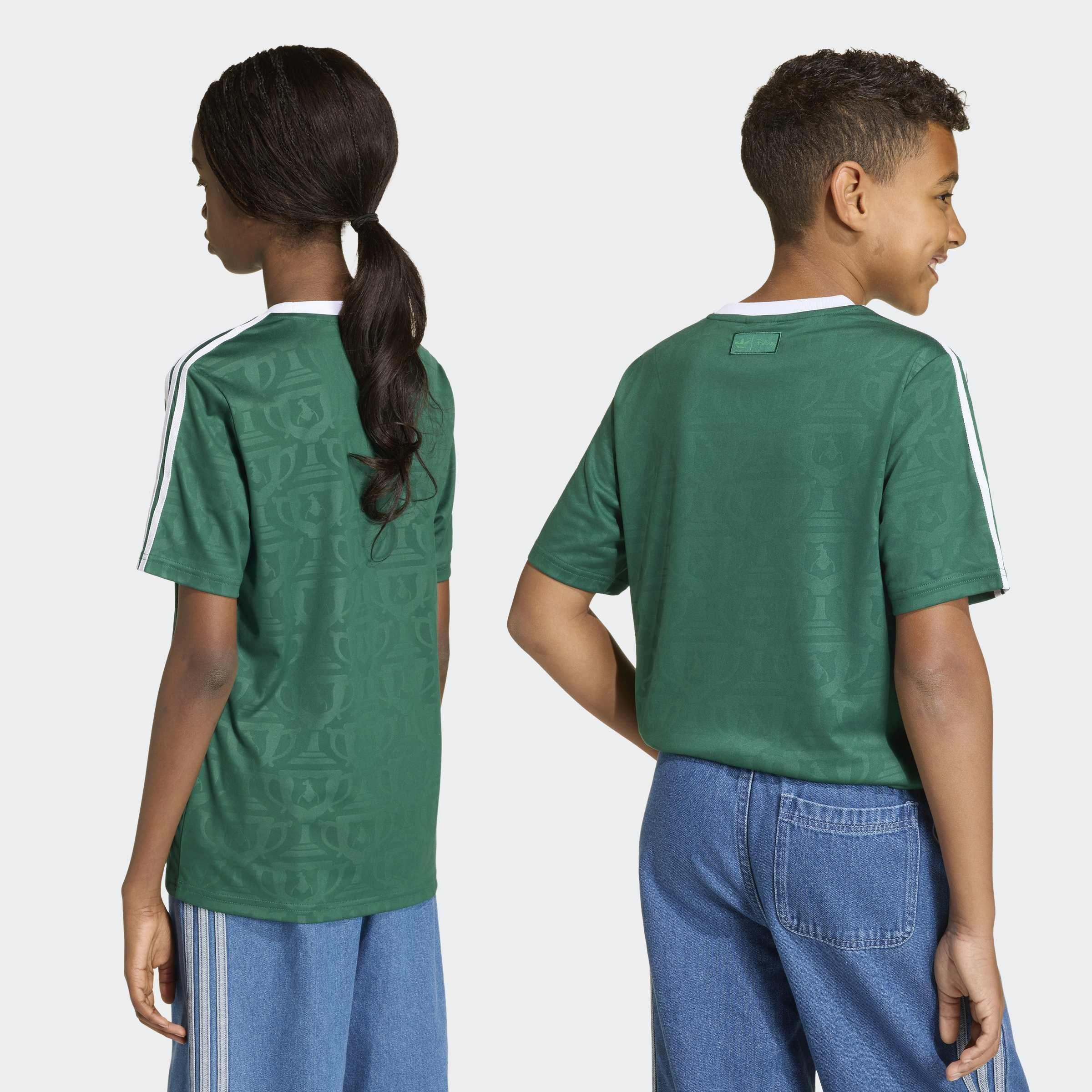 Kids Unisex adidas Disney Loose T-Shirt, Green, A701_ONE, large image number 2