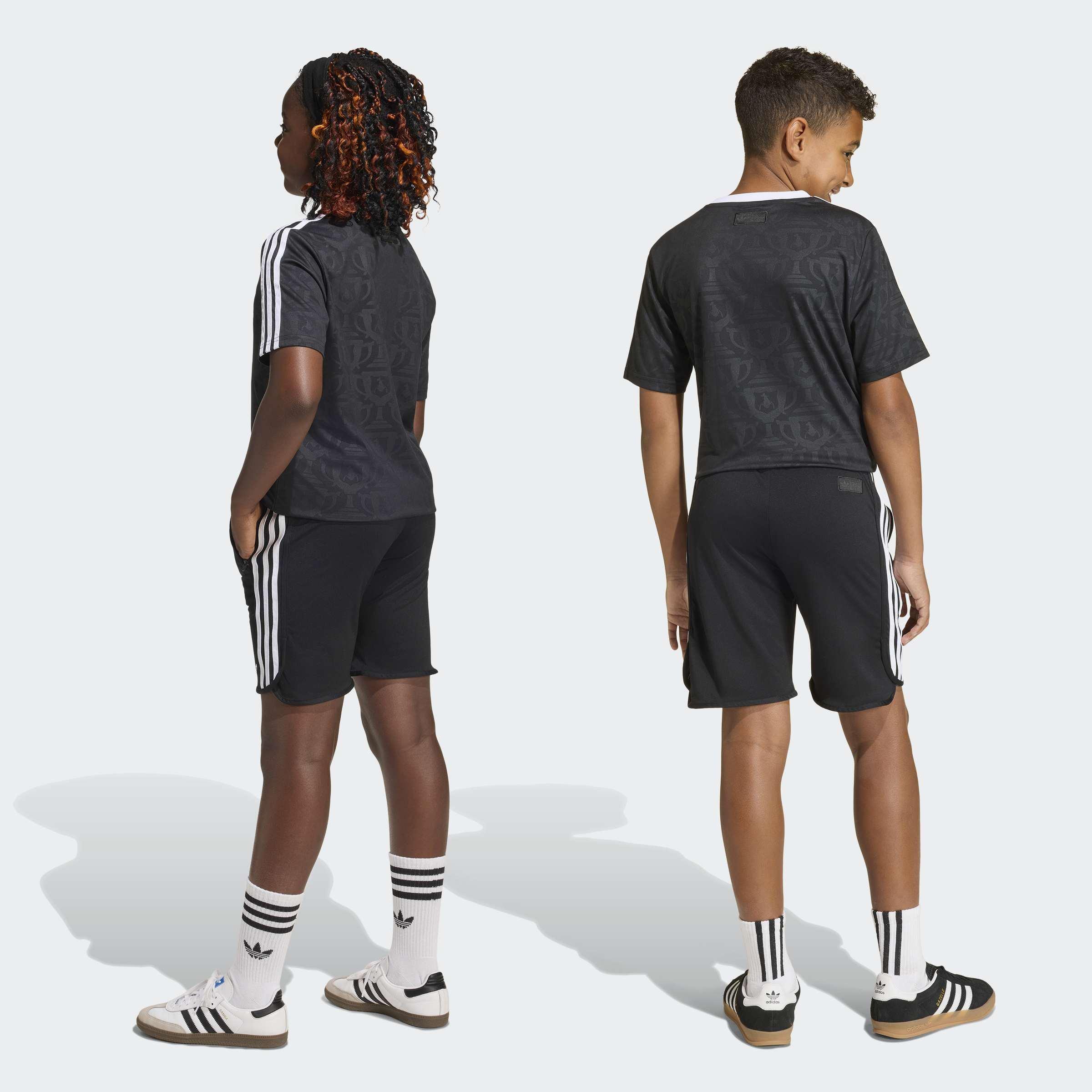 Kids Unisex Adidas Disney Shorts, Black