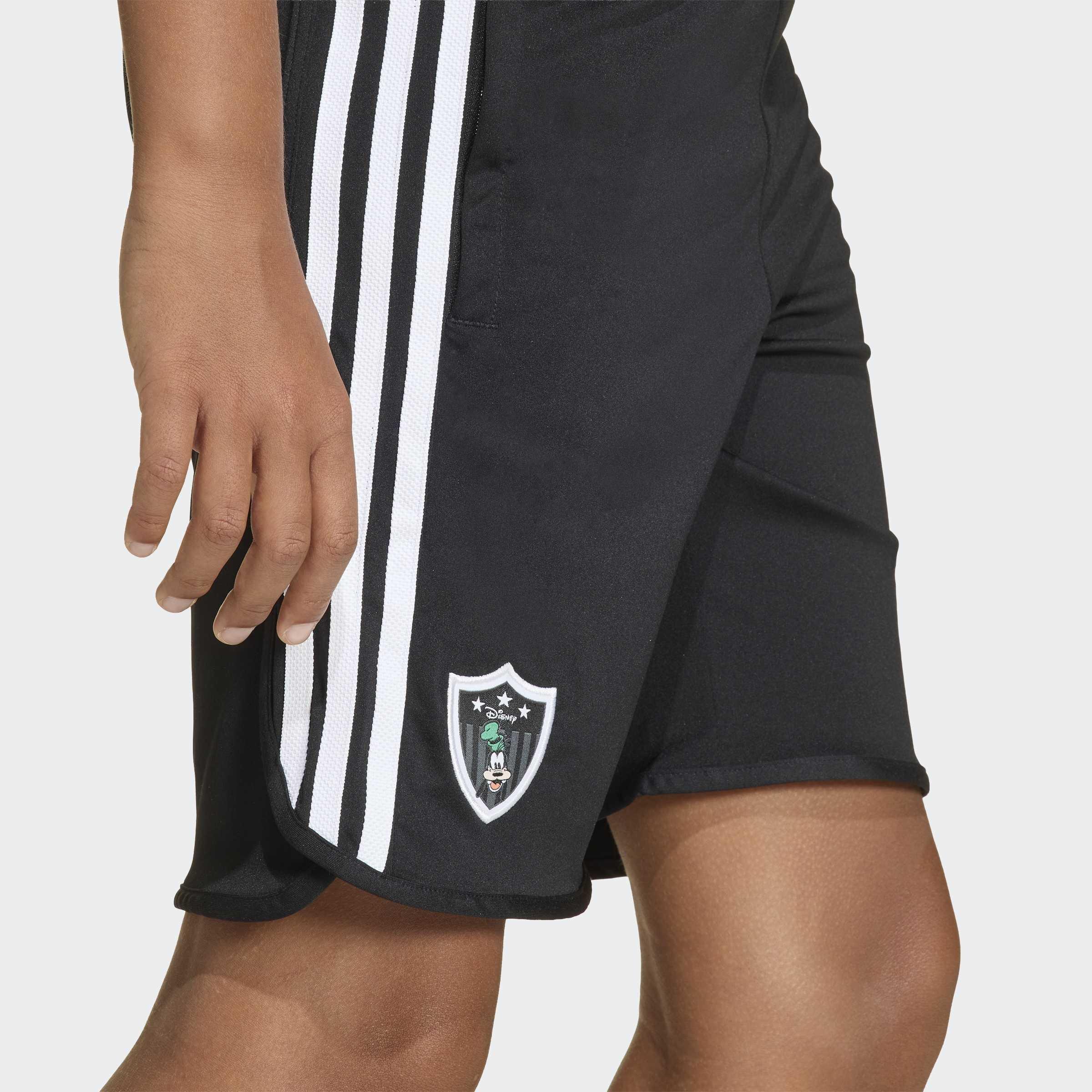 Kids Unisex Adidas Disney Shorts, Black, A701_ONE, large image number 3