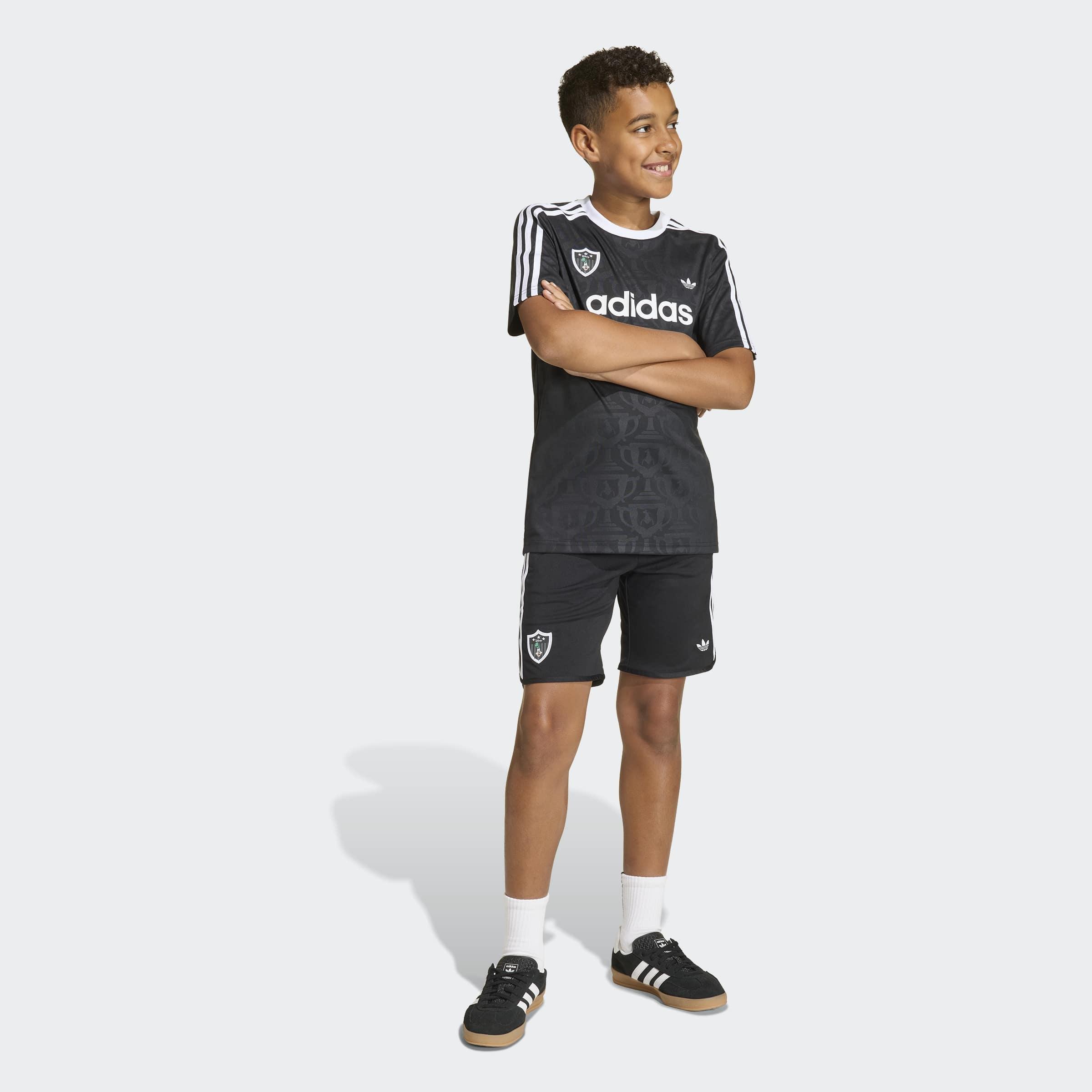 Kids Unisex Adidas Disney Shorts, Black, A701_ONE, large image number 4