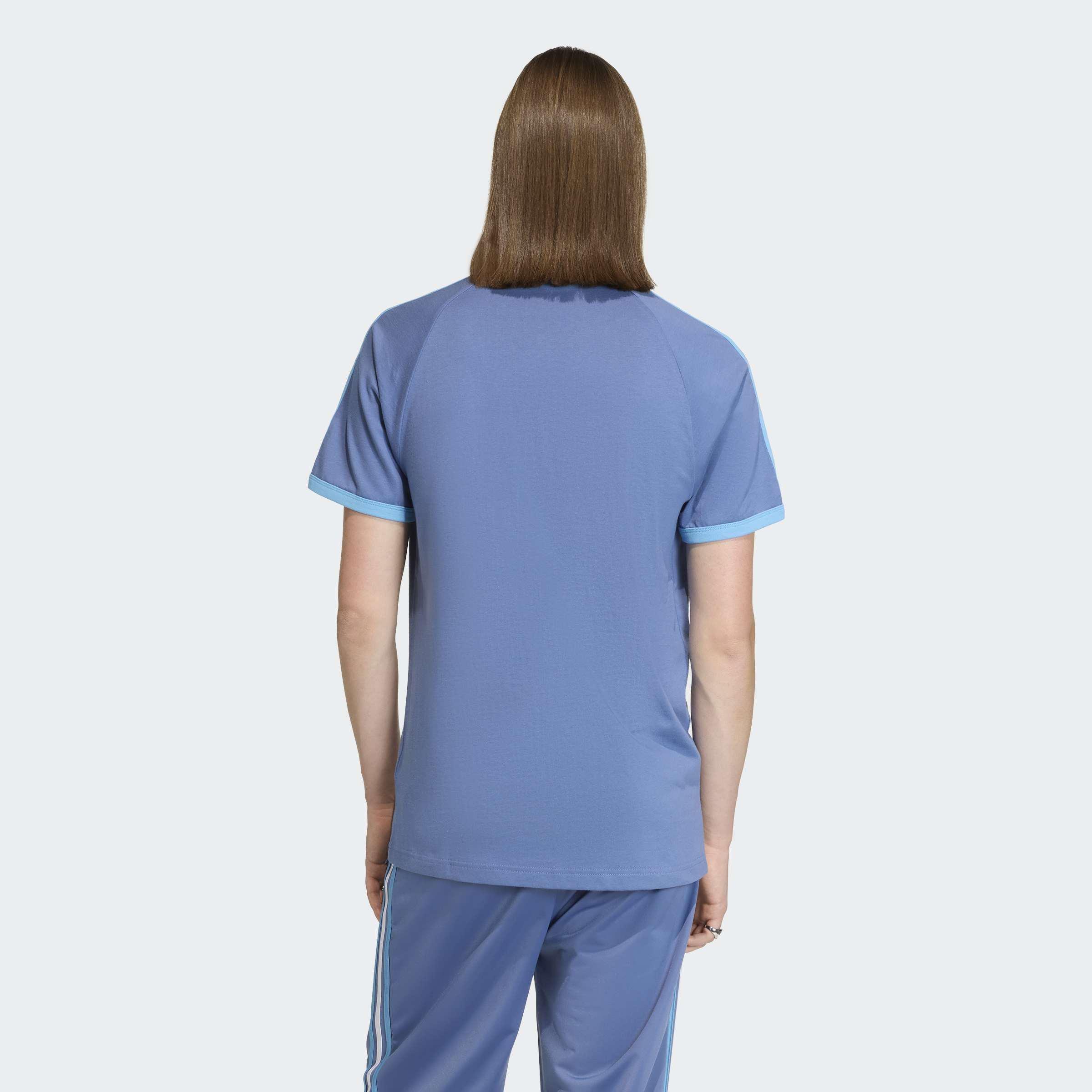 3-Stripes T-Shirt, Blue, A701_ONE, large image number 1
