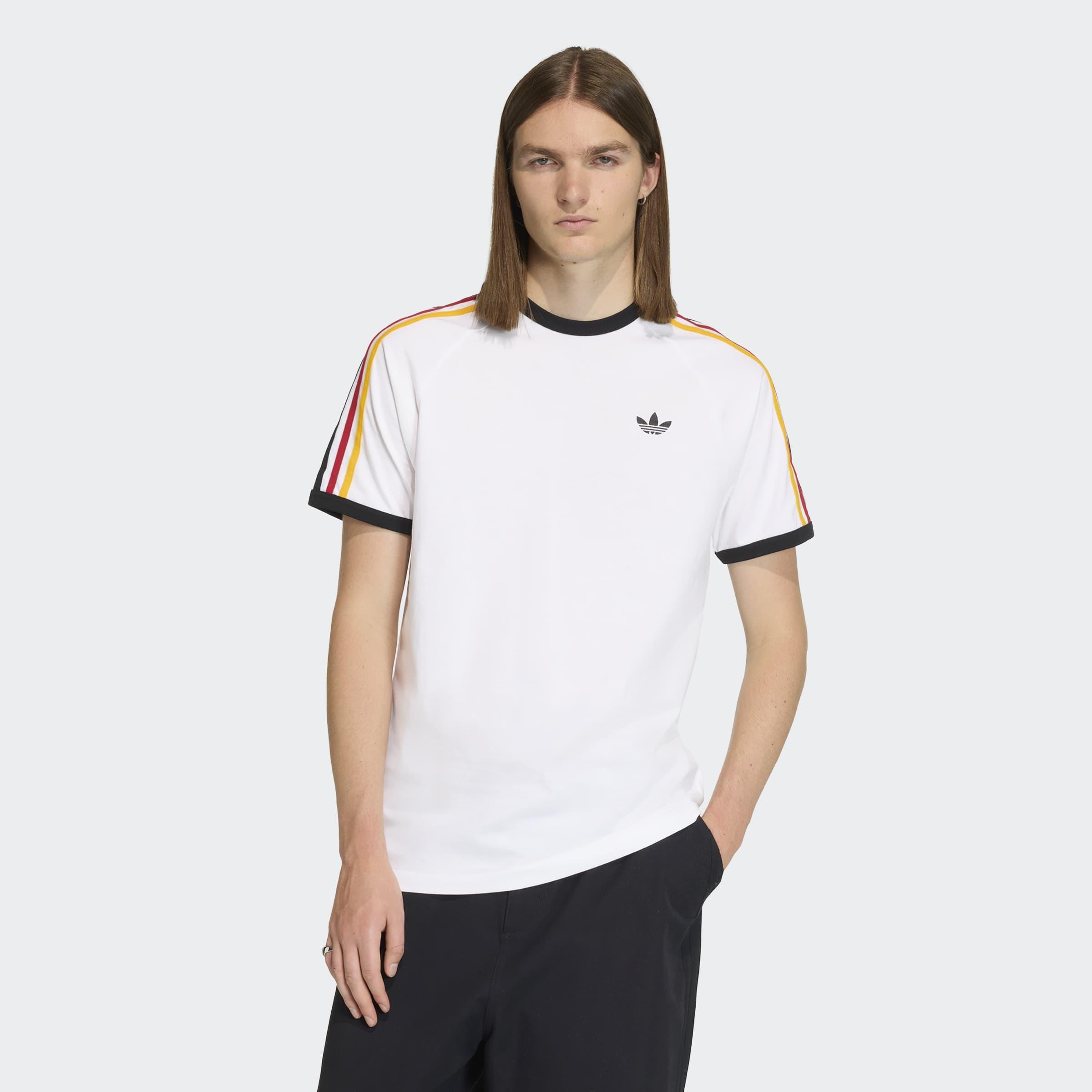 3-Stripes T-Shirt, White, A701_ONE, large image number 5