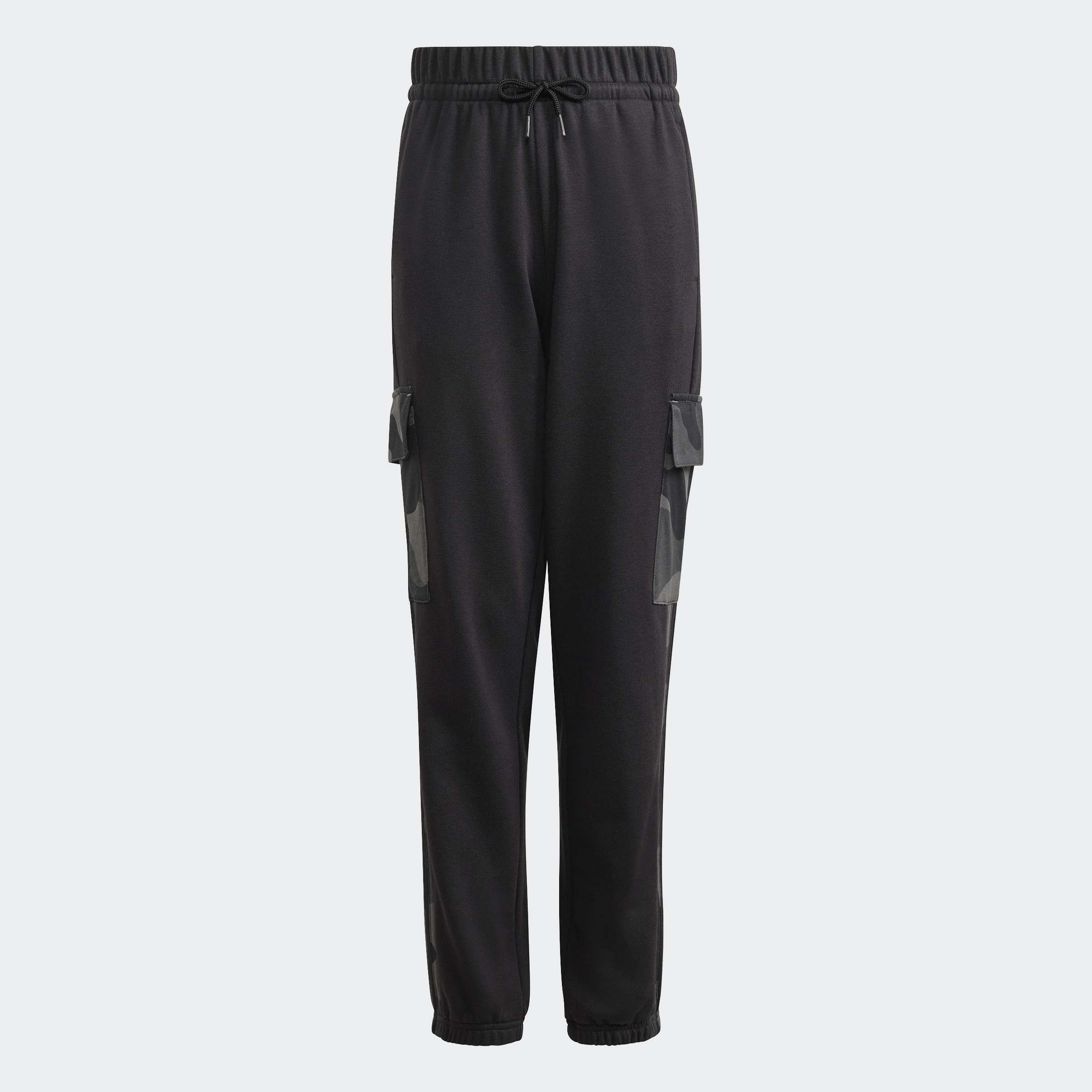 Kids Unisex Seasonals Camo Joggers, Black, A701_ONE, medium