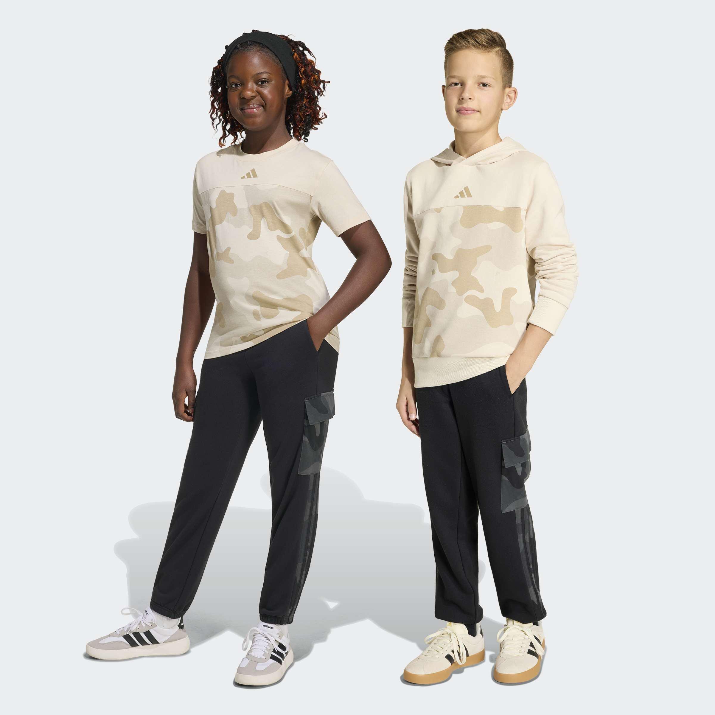 Kids Unisex Seasonals Camo Joggers, Black, A701_ONE, large image number 5