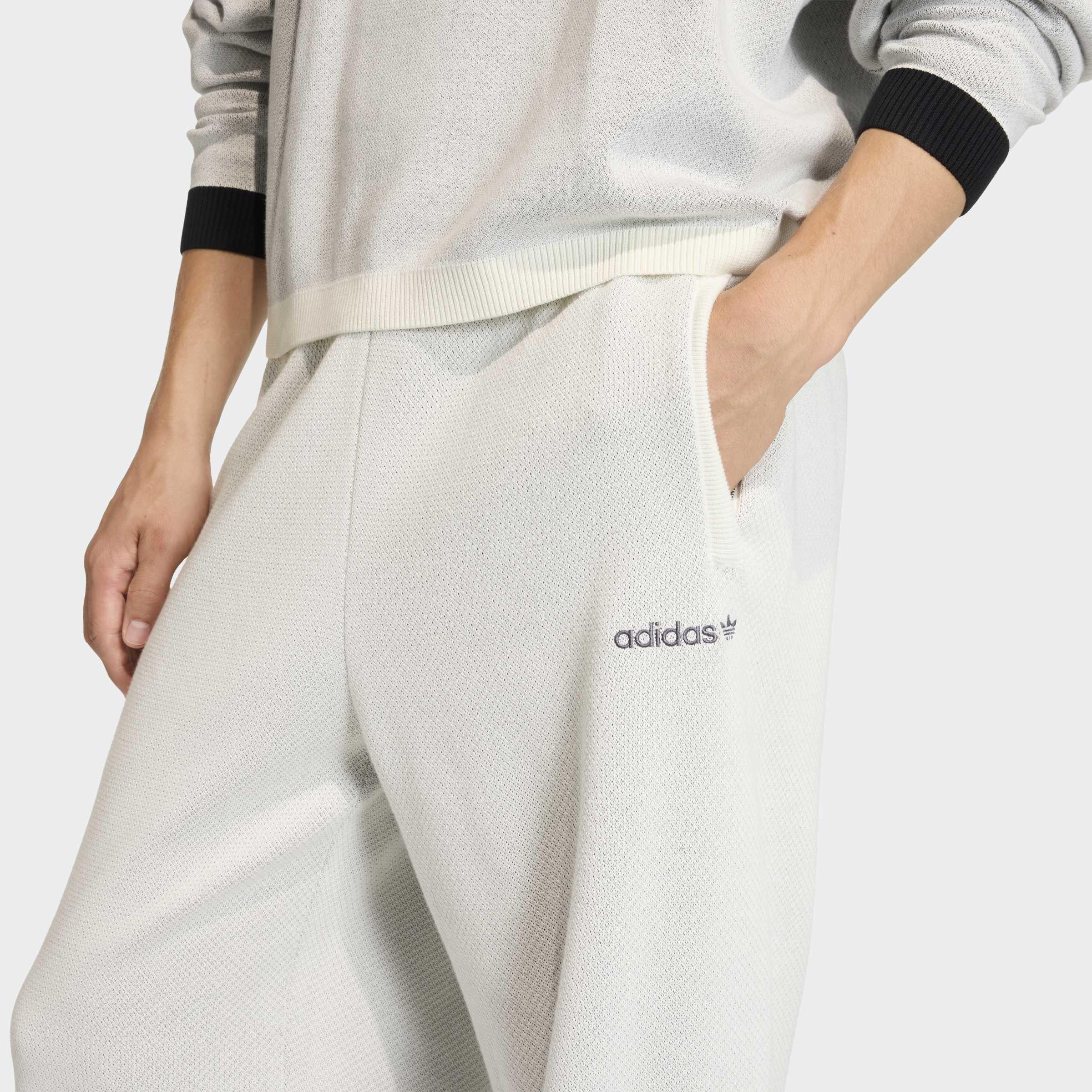 Santiago Fully Fashion Knit Joggers, White, A701_ONE, large image number 3