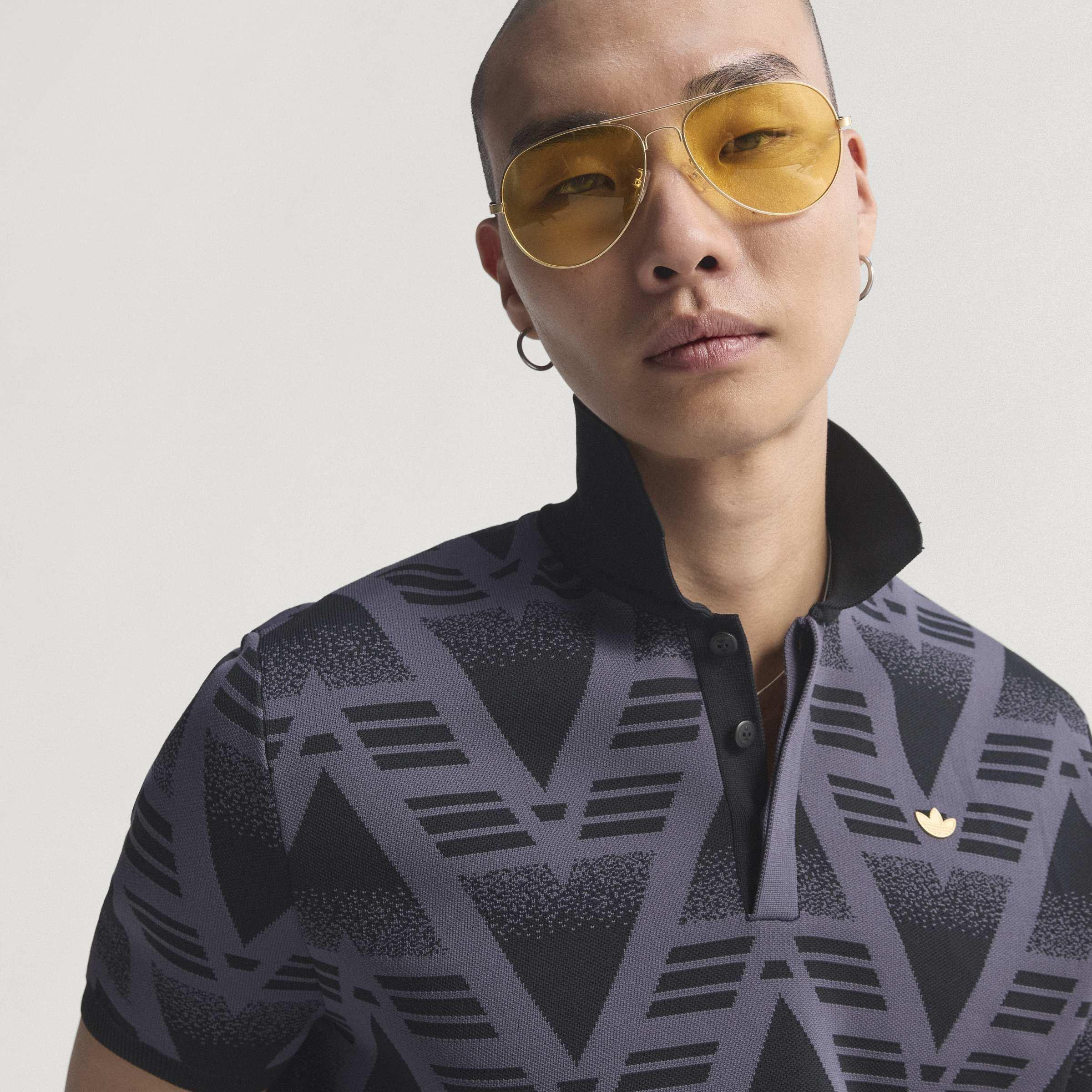 Fully Fashion Knit Polo, Black, A701_ONE, large image number 4