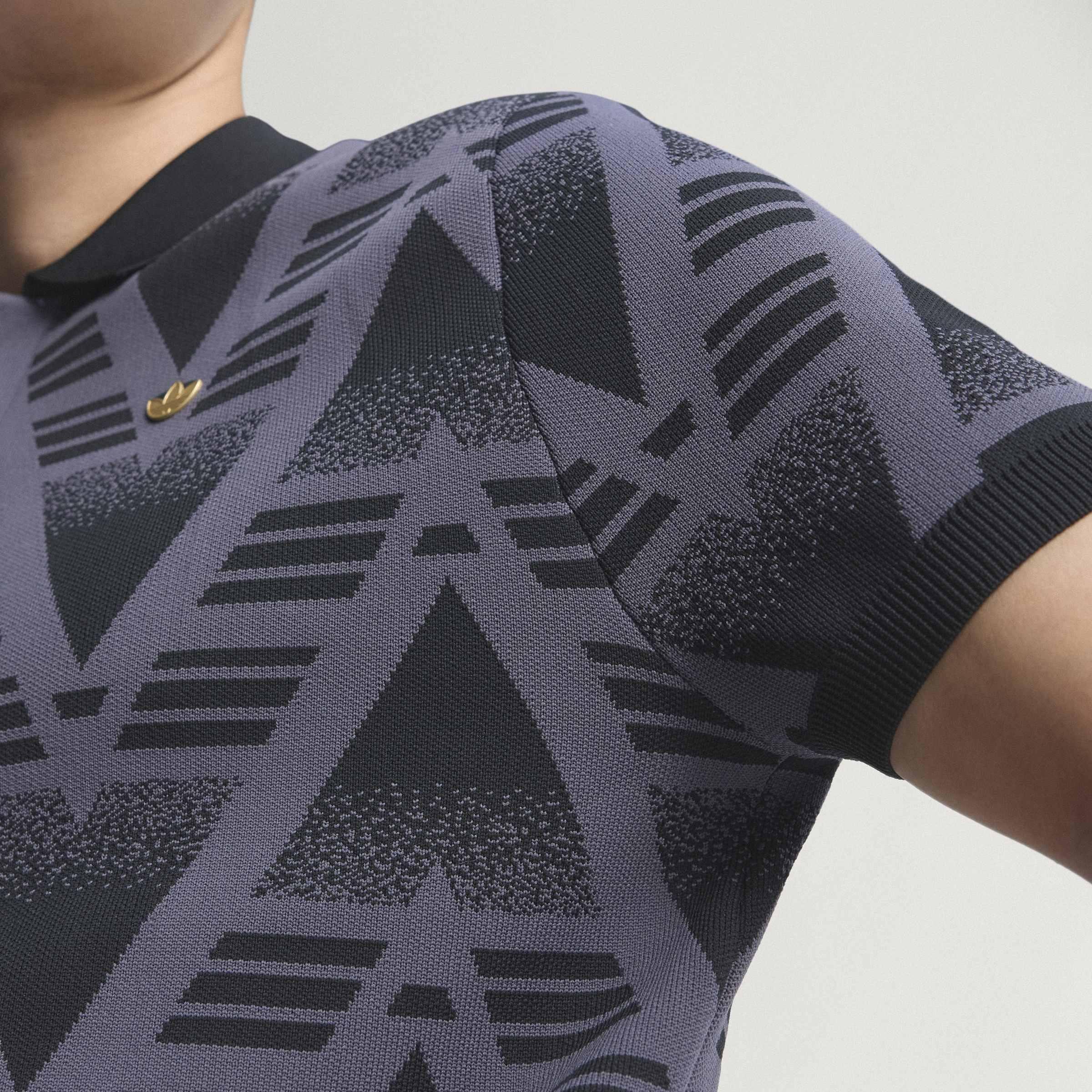 Fully Fashion Knit Polo, Black, A701_ONE, large image number 5