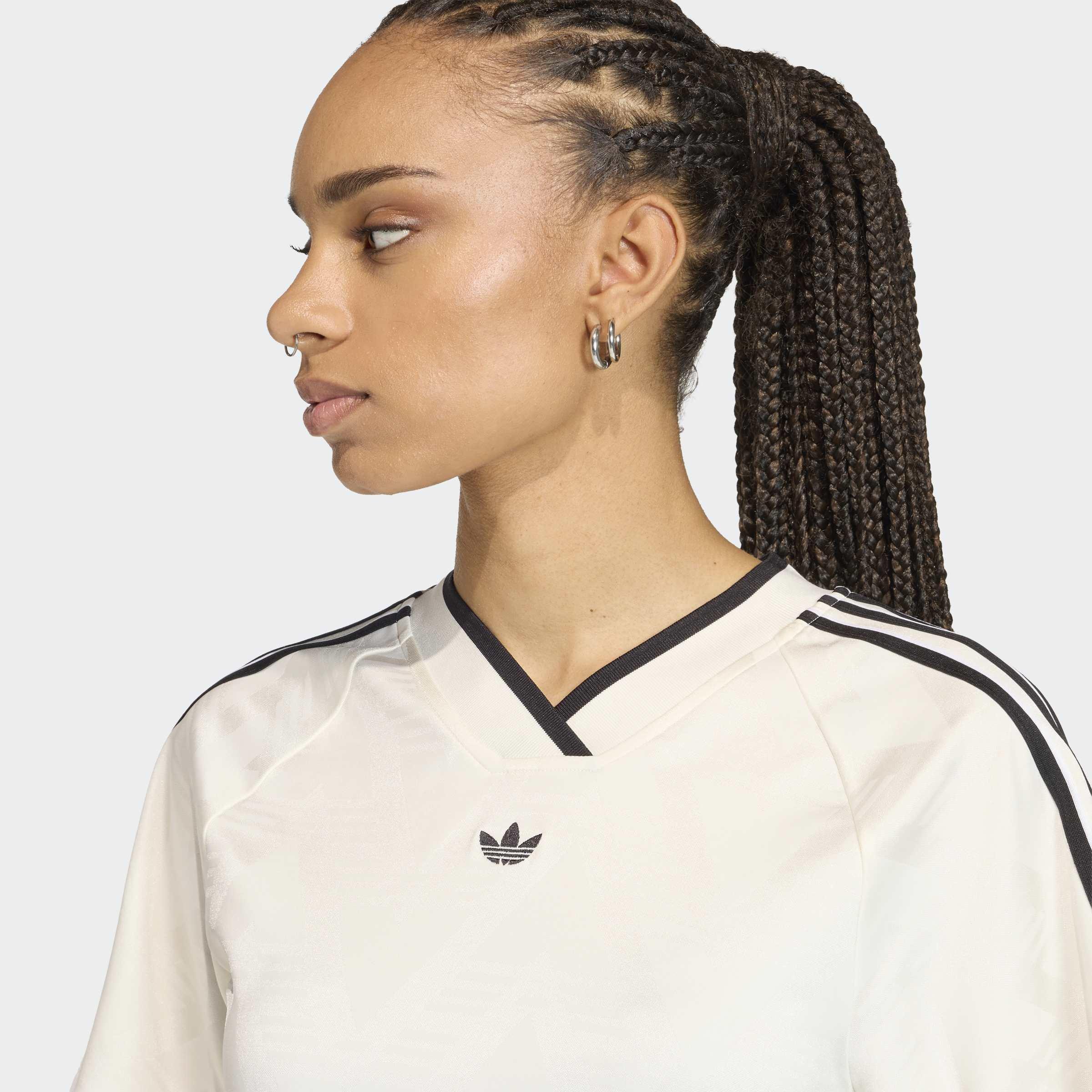 Rouched Football Jersey, White, A701_ONE, large image number 2