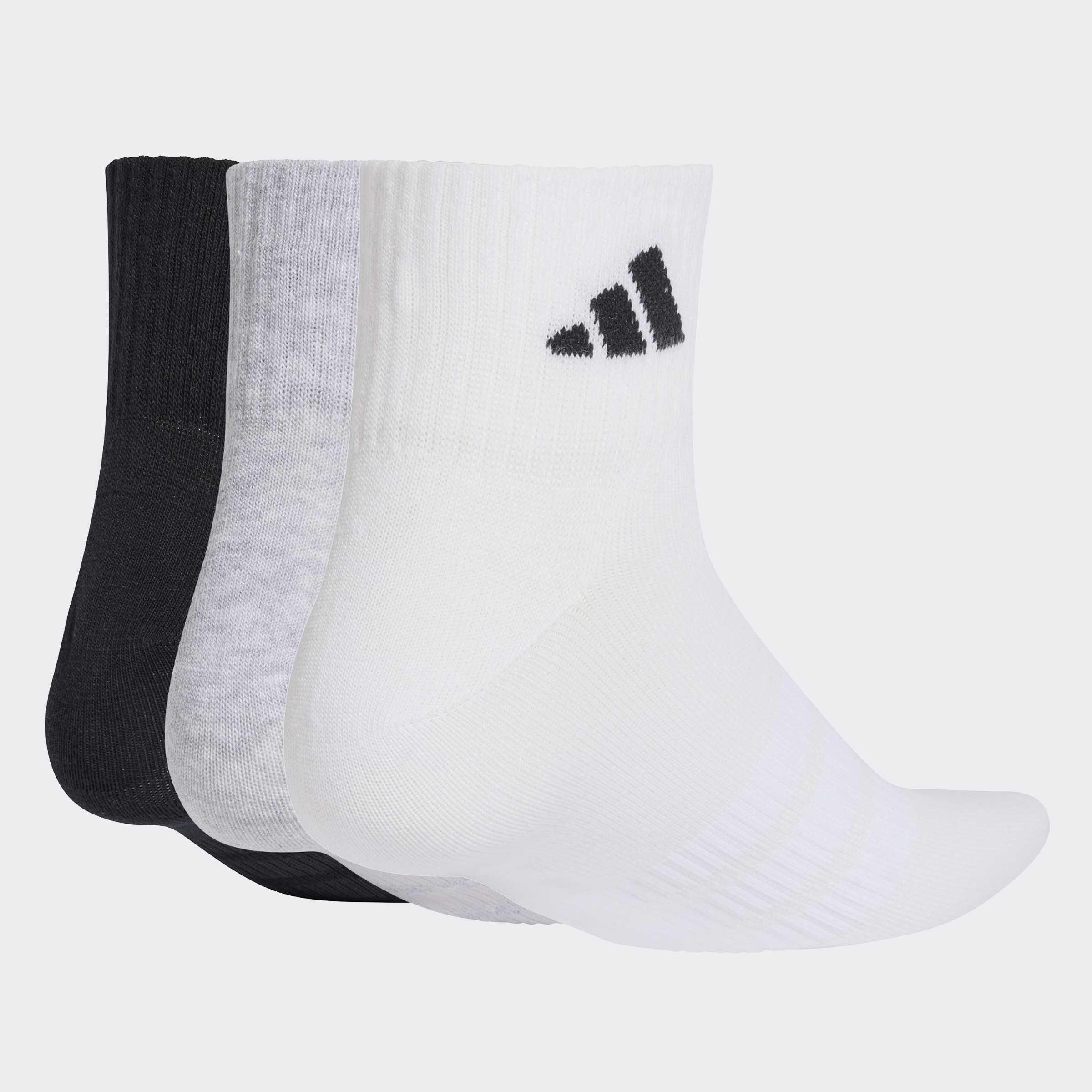 Unisex Thin&Light Sportswear Ankle Socks - 3 Pair Pack, Multicolour, A701_ONE, large image number 1