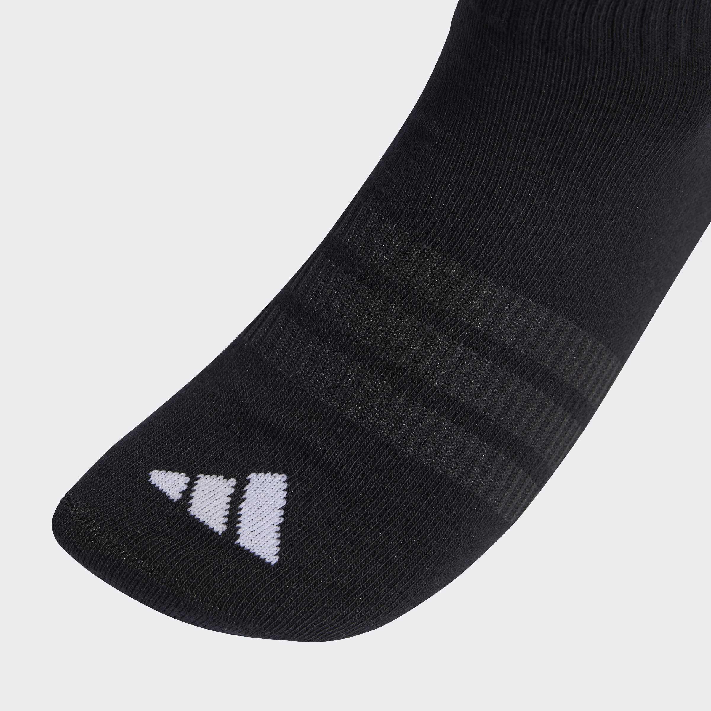 Unisex Thin&Light Essentials Low Cut Socks - 3 Pair Pack, Black, A701_ONE, large image number 3