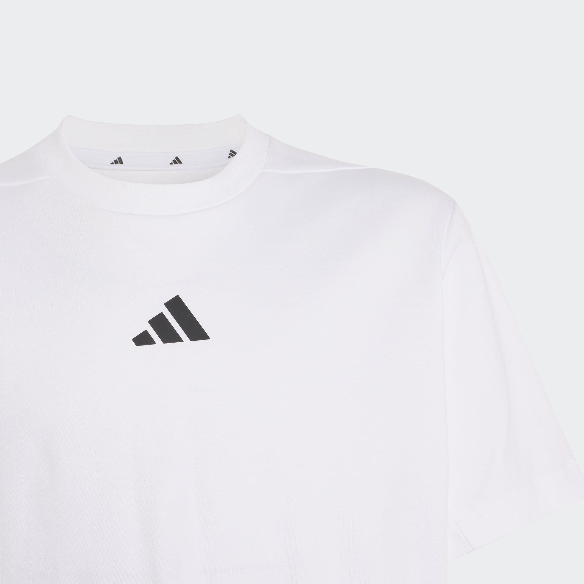 Kids Unisex Z.N.E. T-Shirt, White, A701_ONE, large image number 4