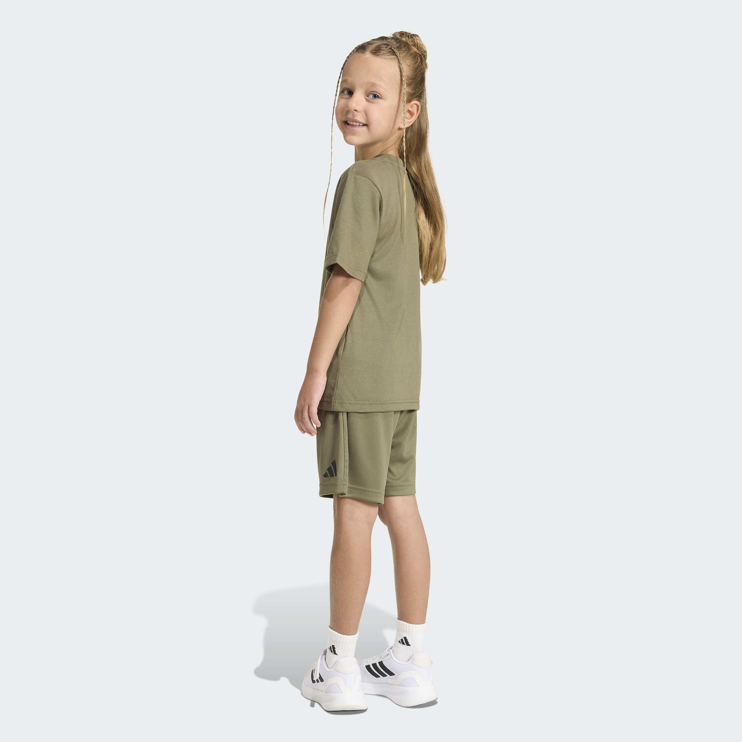 Kids Unisex Sport Seasonals Camo Sport Set Little, Green