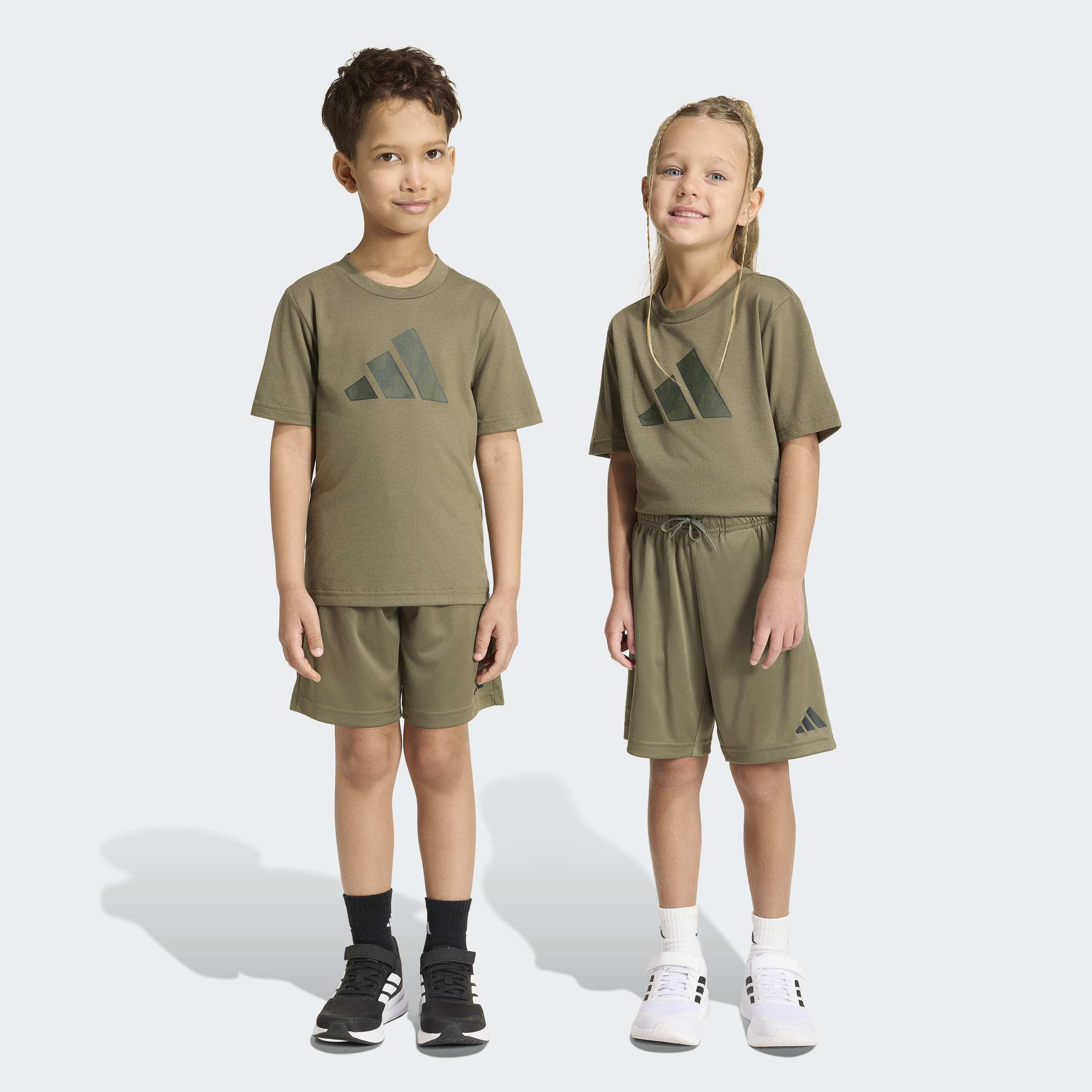 Kids Unisex Sport Seasonals Camo Sport Set Little, Green, A701_ONE, large image number 7