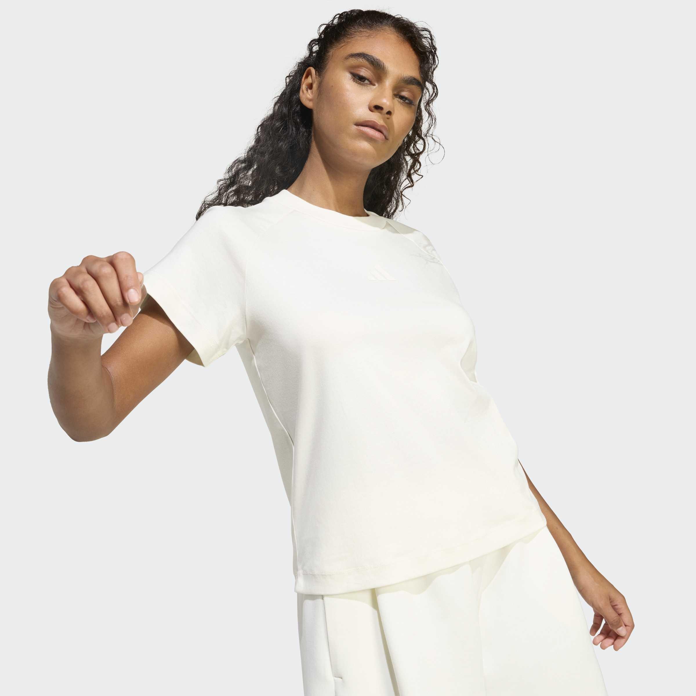 Soft Lux T-Shirt, White, A701_ONE, large image number 2