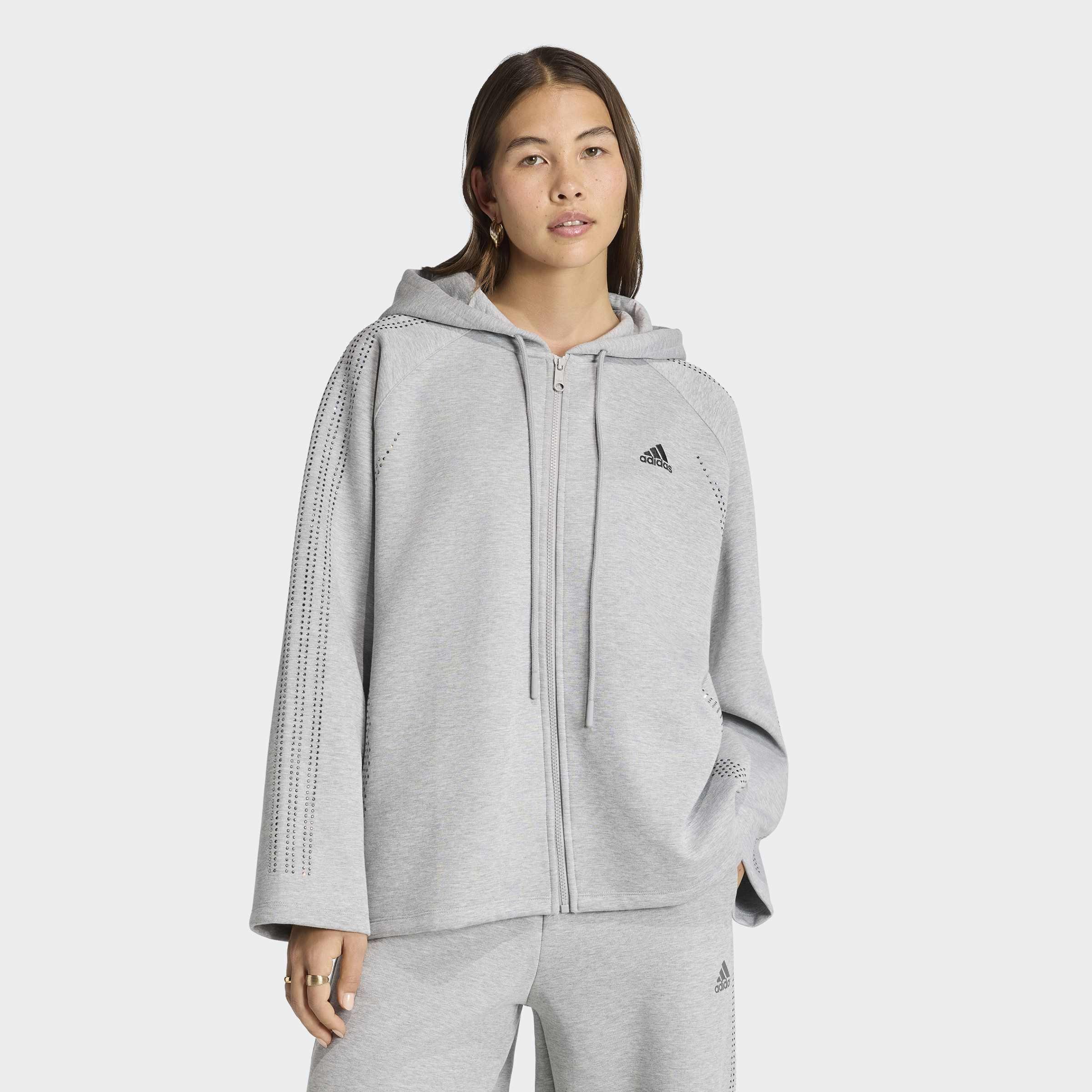 TEAMGEIST RHINESTONE Track Top, Grey, A701_ONE, large image number 5