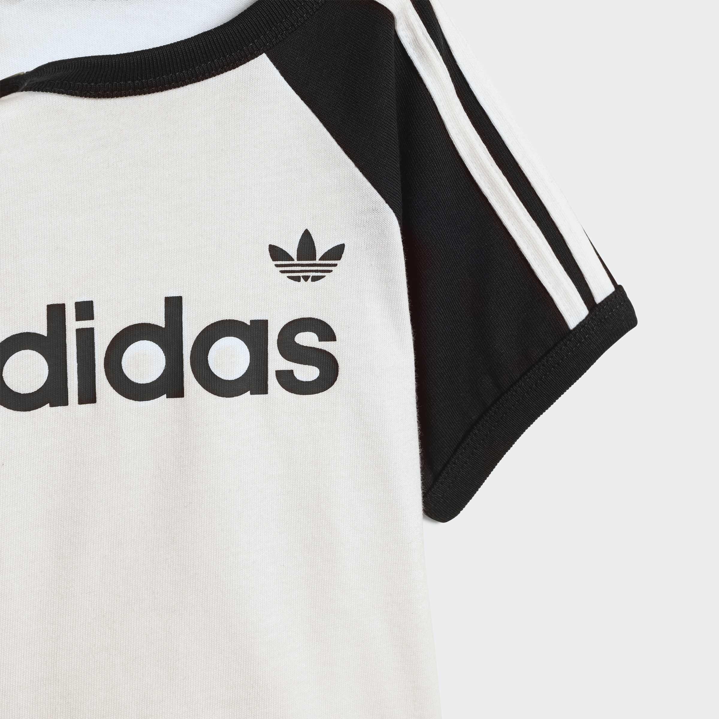 Kids Unisex Sprinter Short Tee Set, White, A701_ONE, large image number 3