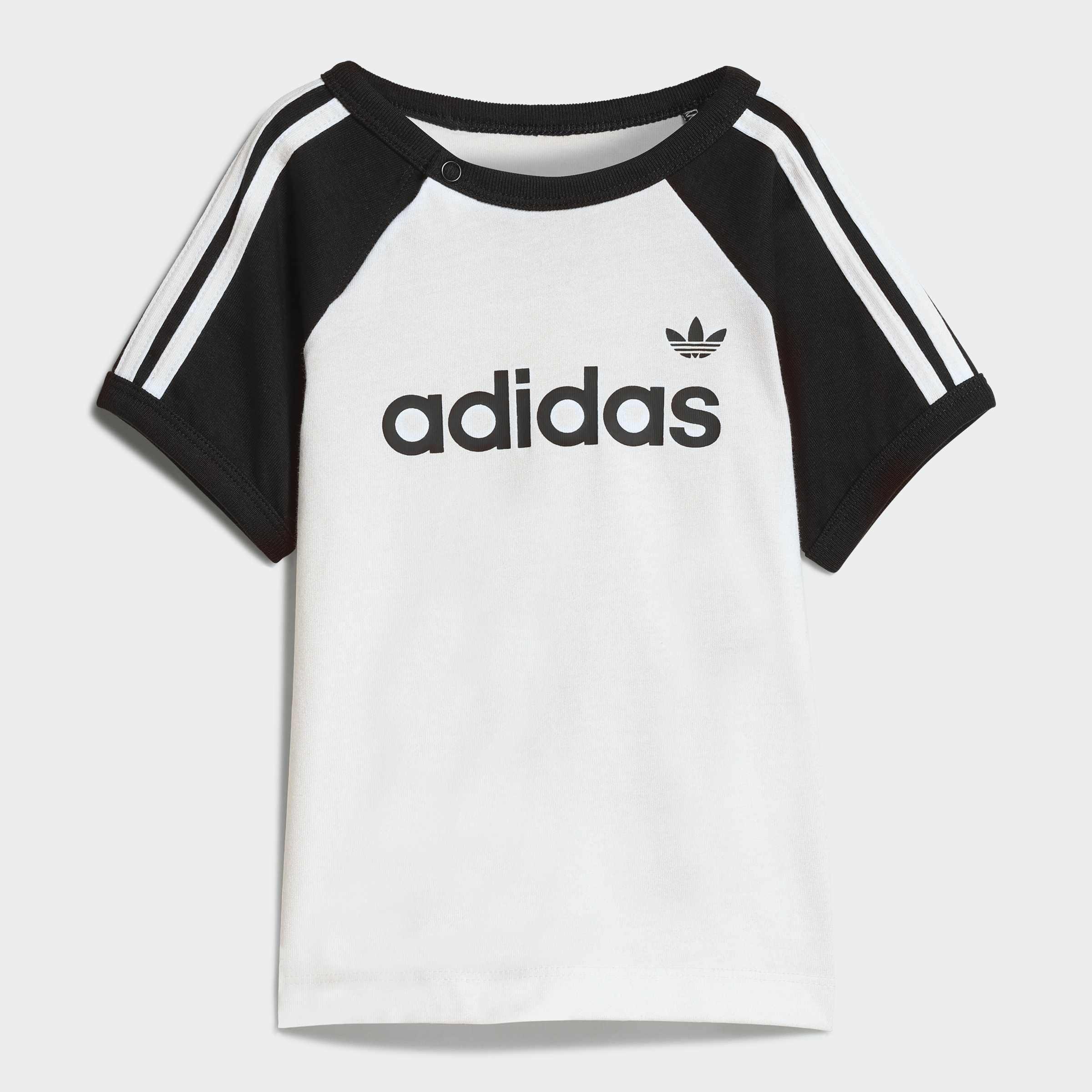 Kids Unisex Sprinter Short Tee Set, White, A701_ONE, large image number 6