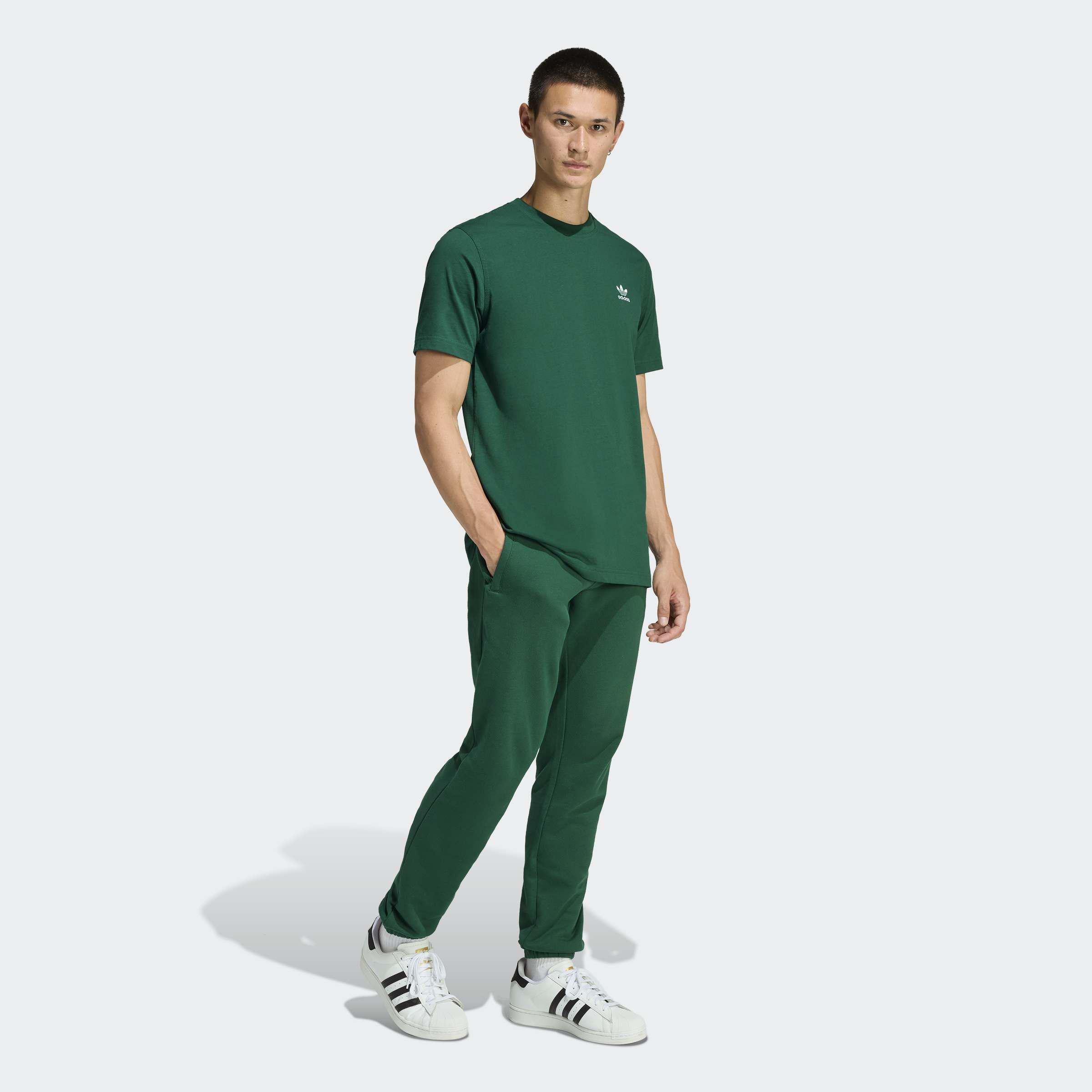 Trefoil Essentials French Terry Joggers, Green, A701_ONE, large image number 4
