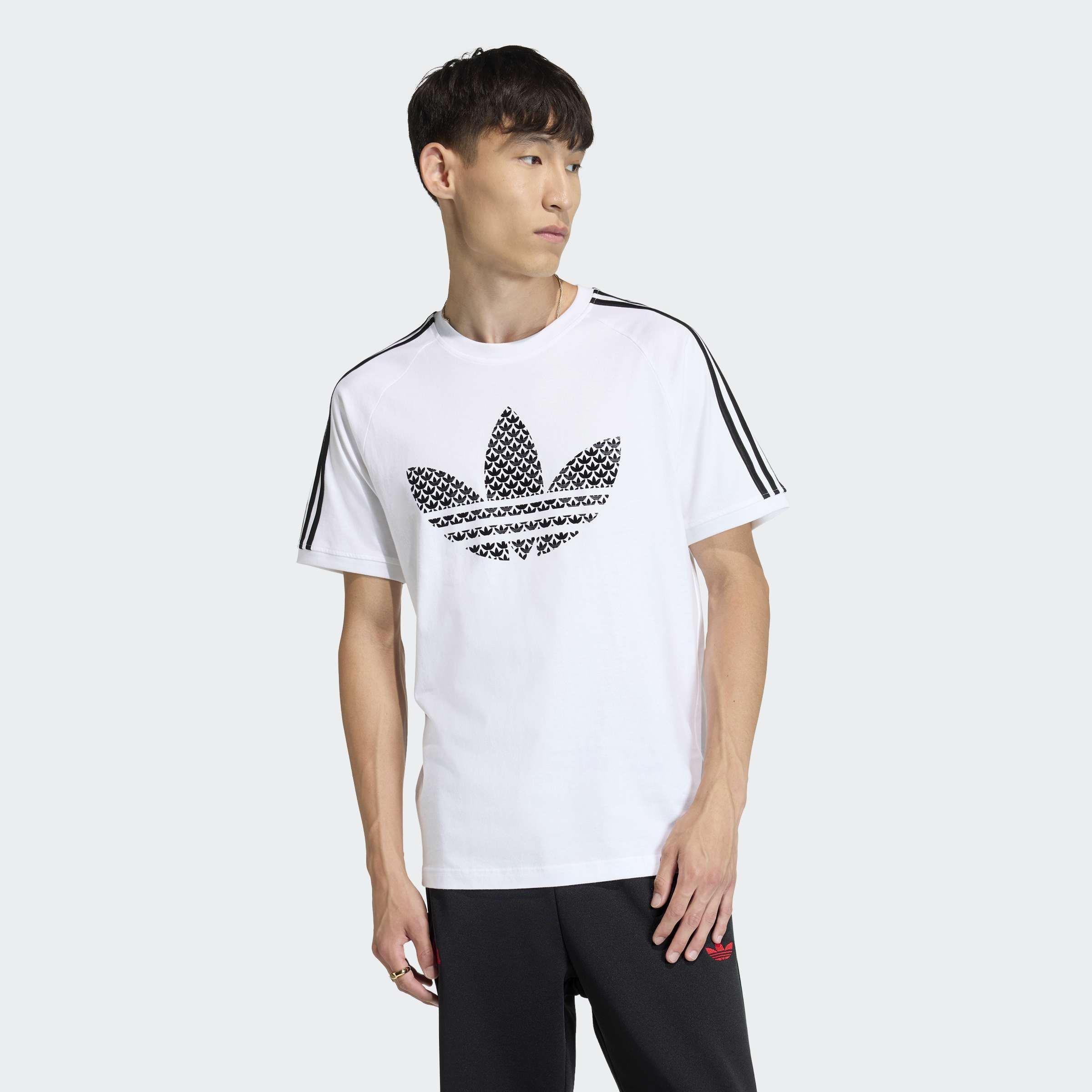 Monogram Infill 3S T-Shirt, White, A701_ONE, large image number 5