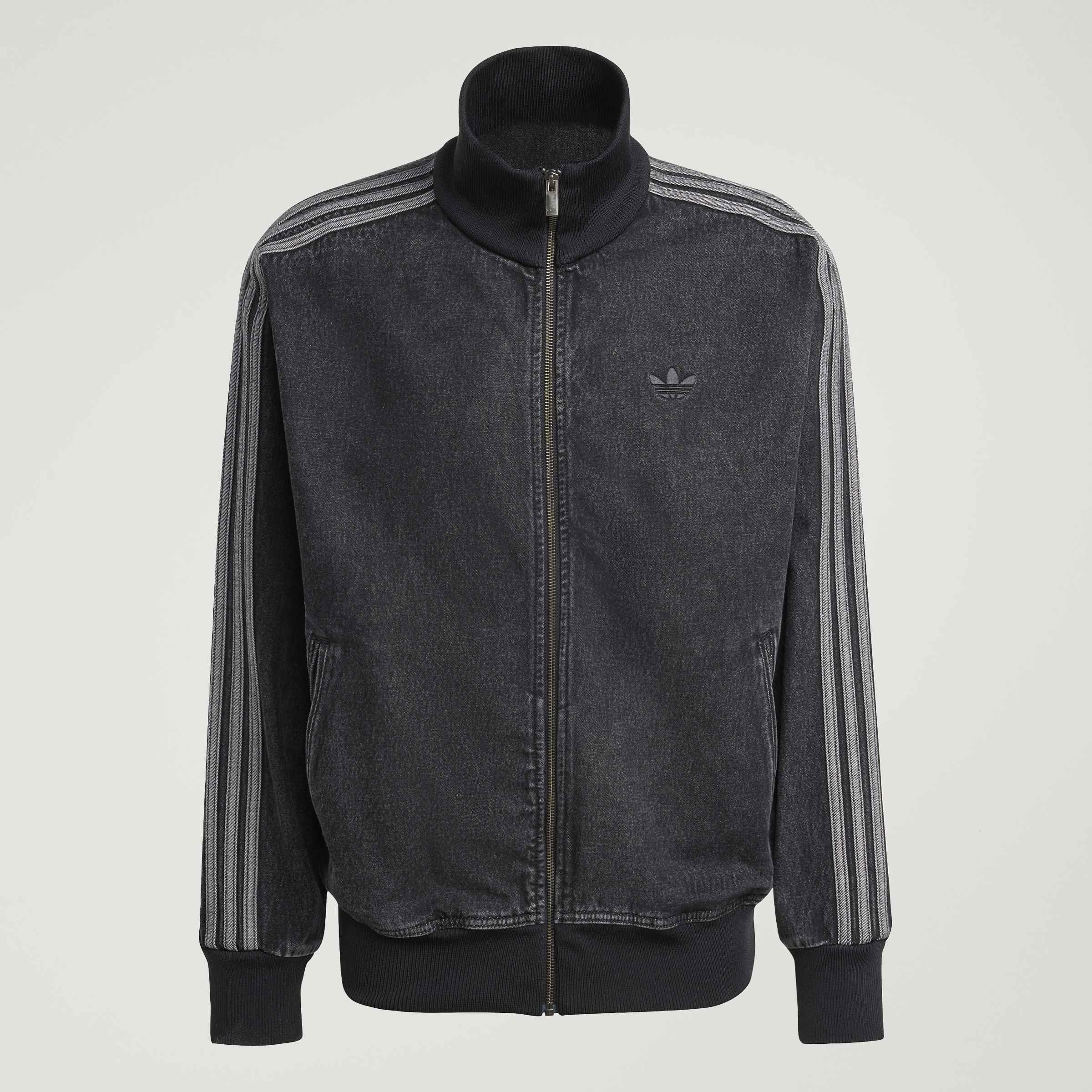 Adicolor Denim Firebird Track Top, Black, A701_ONE, large image number 6