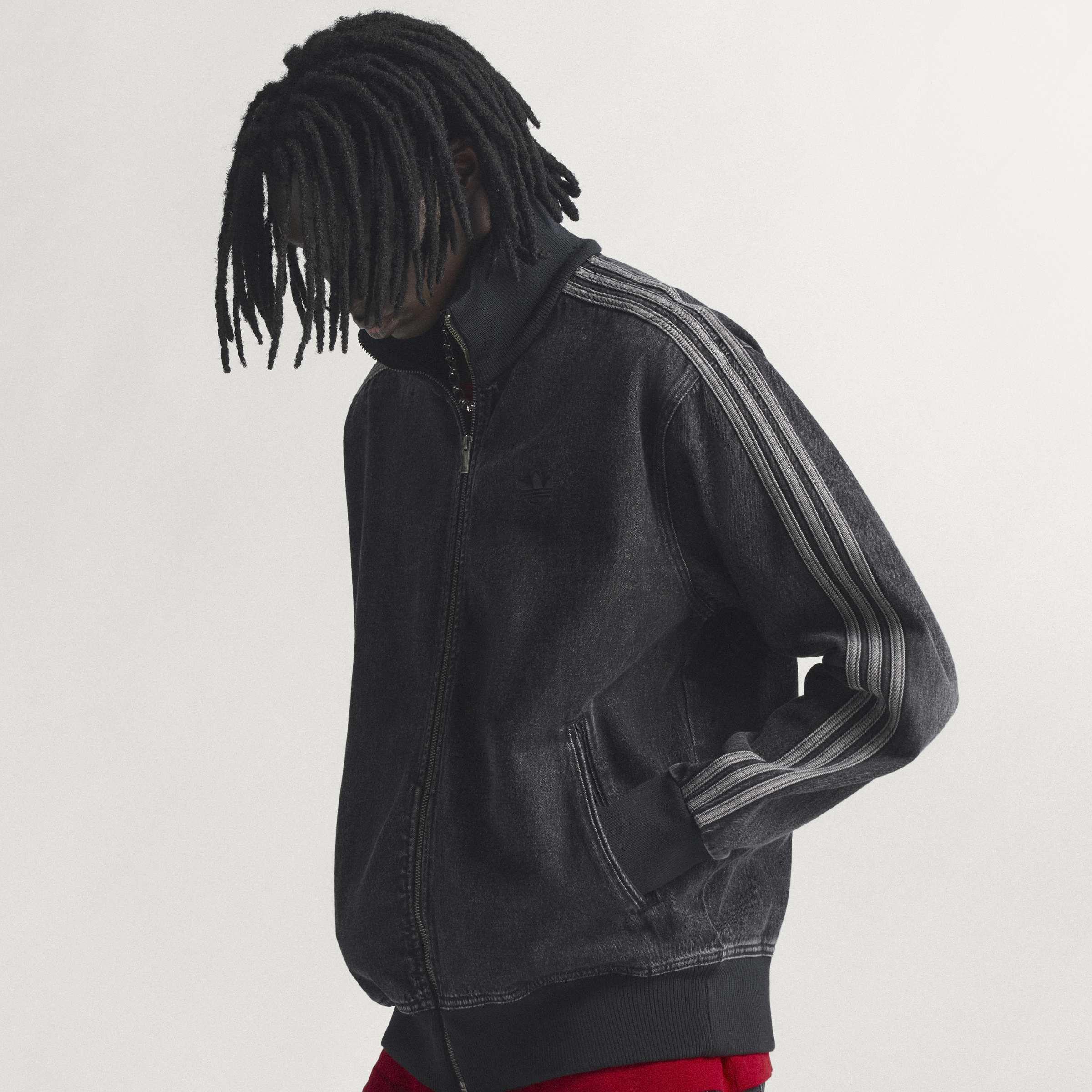 Adicolor Denim Firebird Track Top, Black, A701_ONE, large image number 12