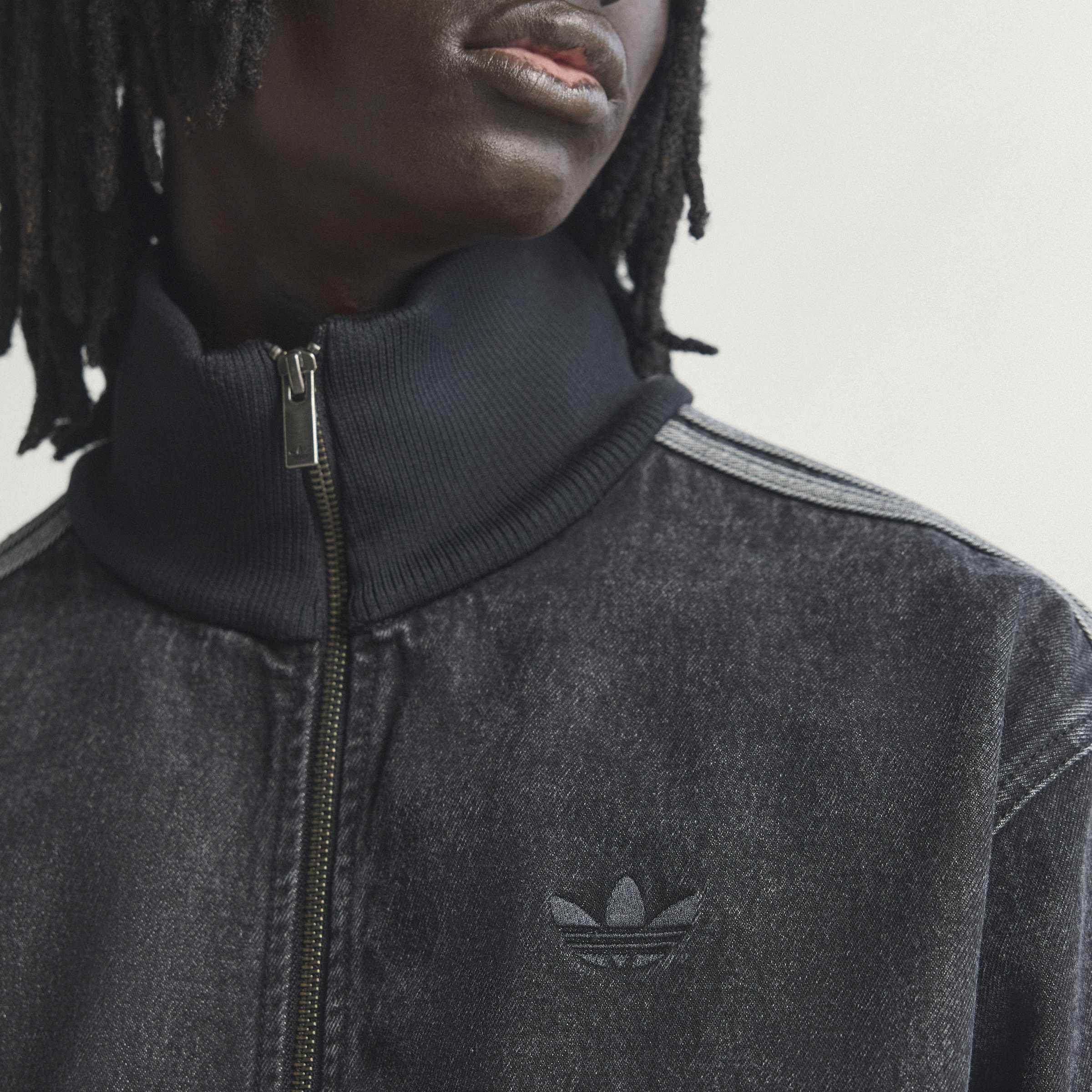 Adicolor Denim Firebird Track Top, Black, A701_ONE, large image number 14