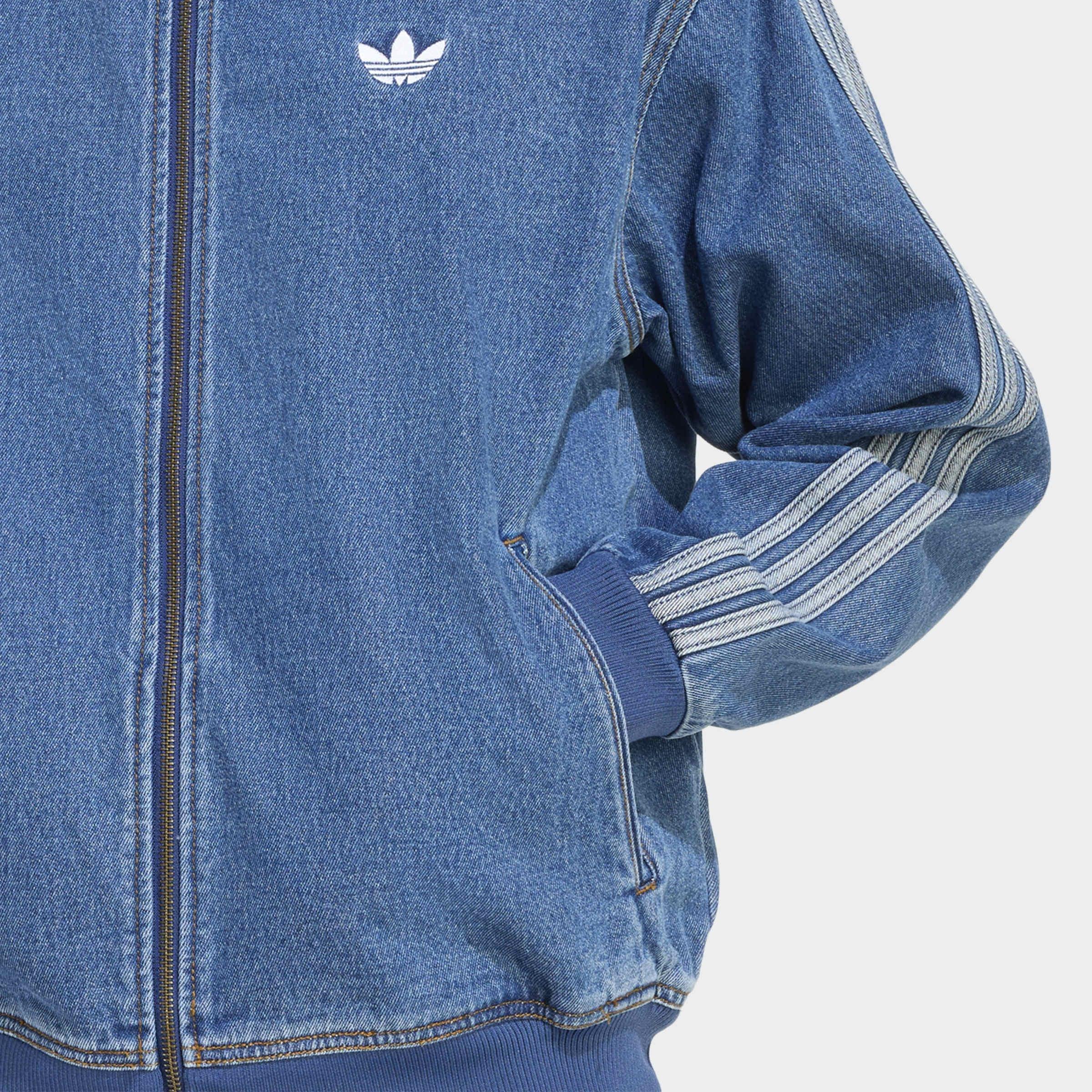adicolor Denim Firebird Track Top, Blue, A701_ONE, large image number 4