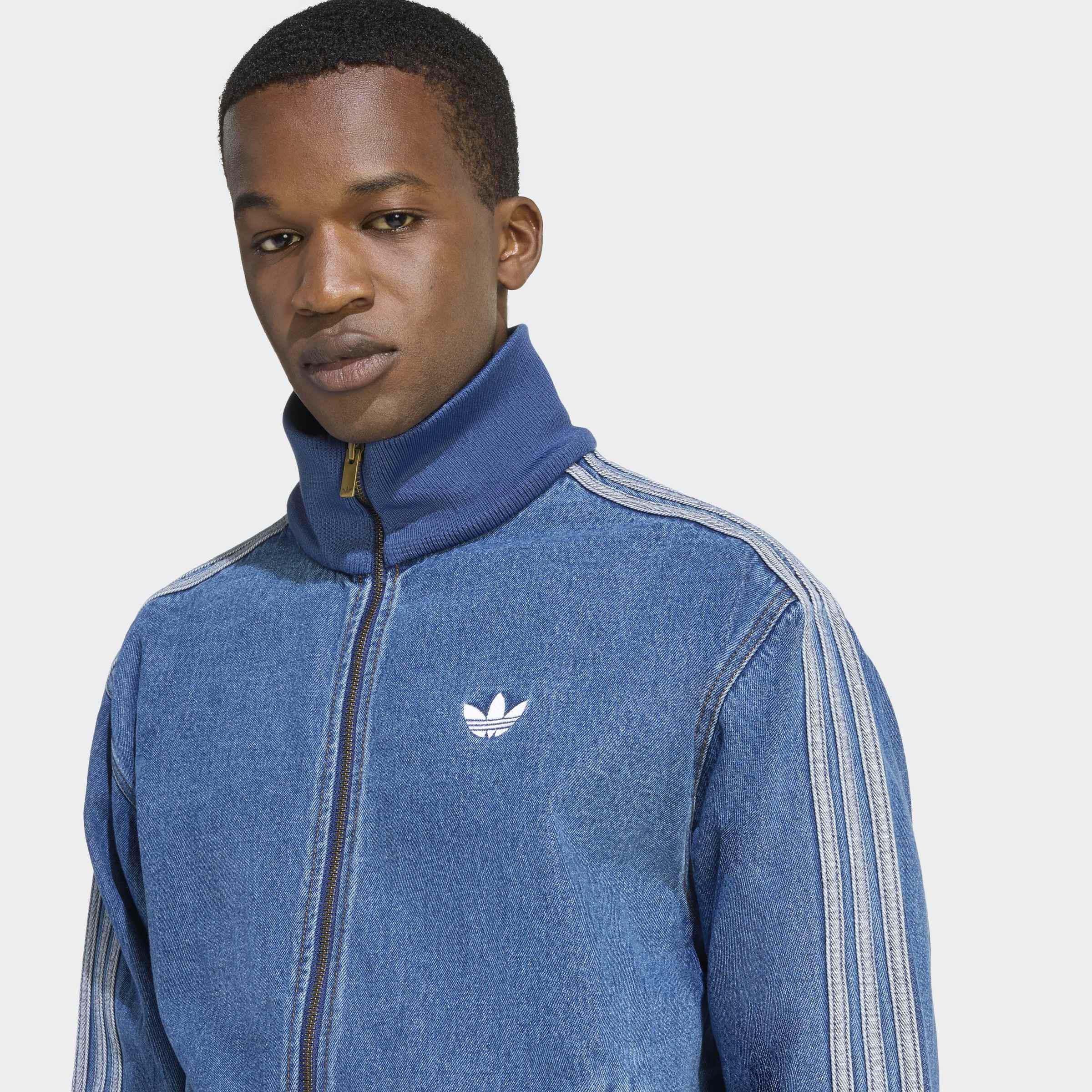 adicolor Denim Firebird Track Top, Blue, A701_ONE, large image number 5
