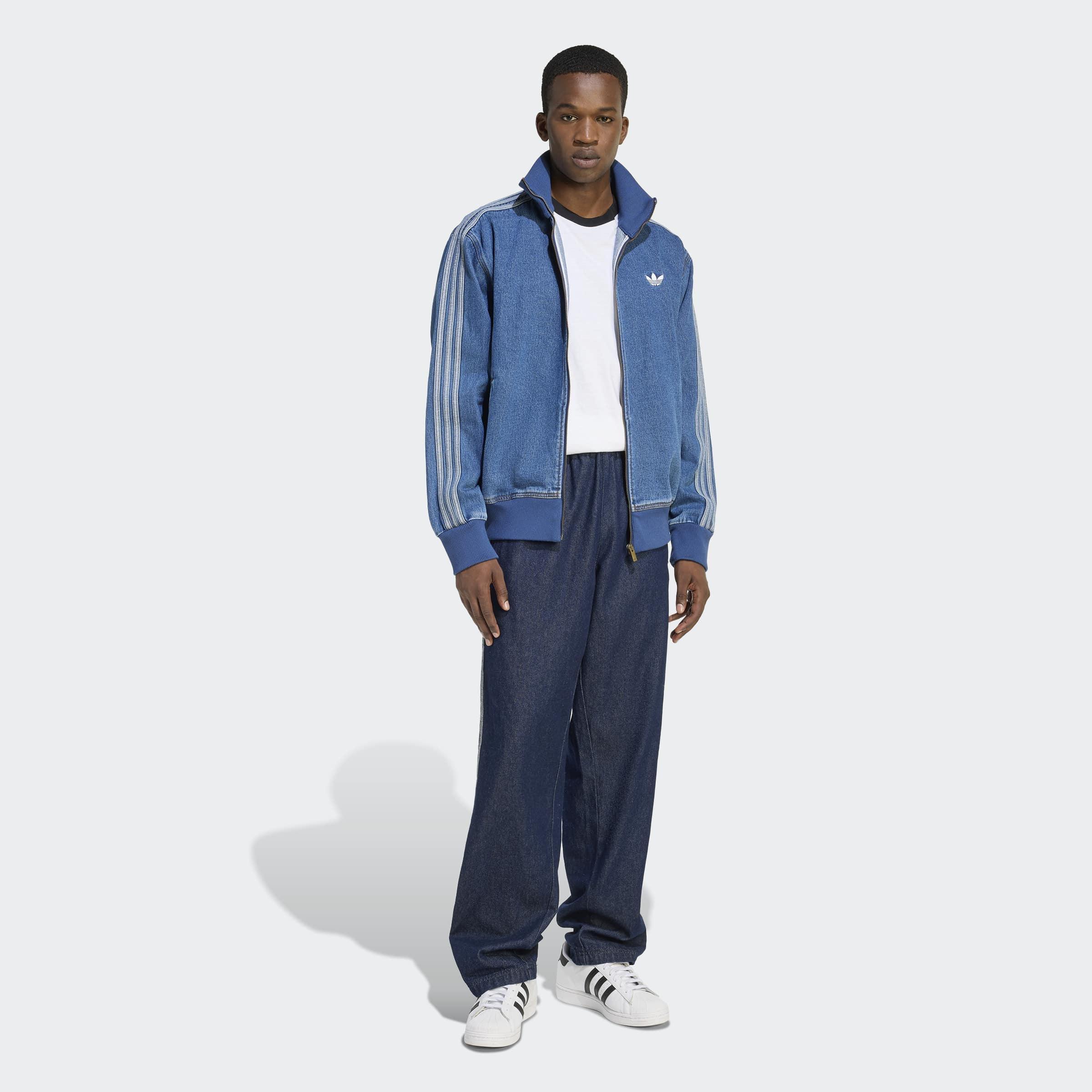 adicolor Denim Firebird Track Top, Blue, A701_ONE, large image number 6