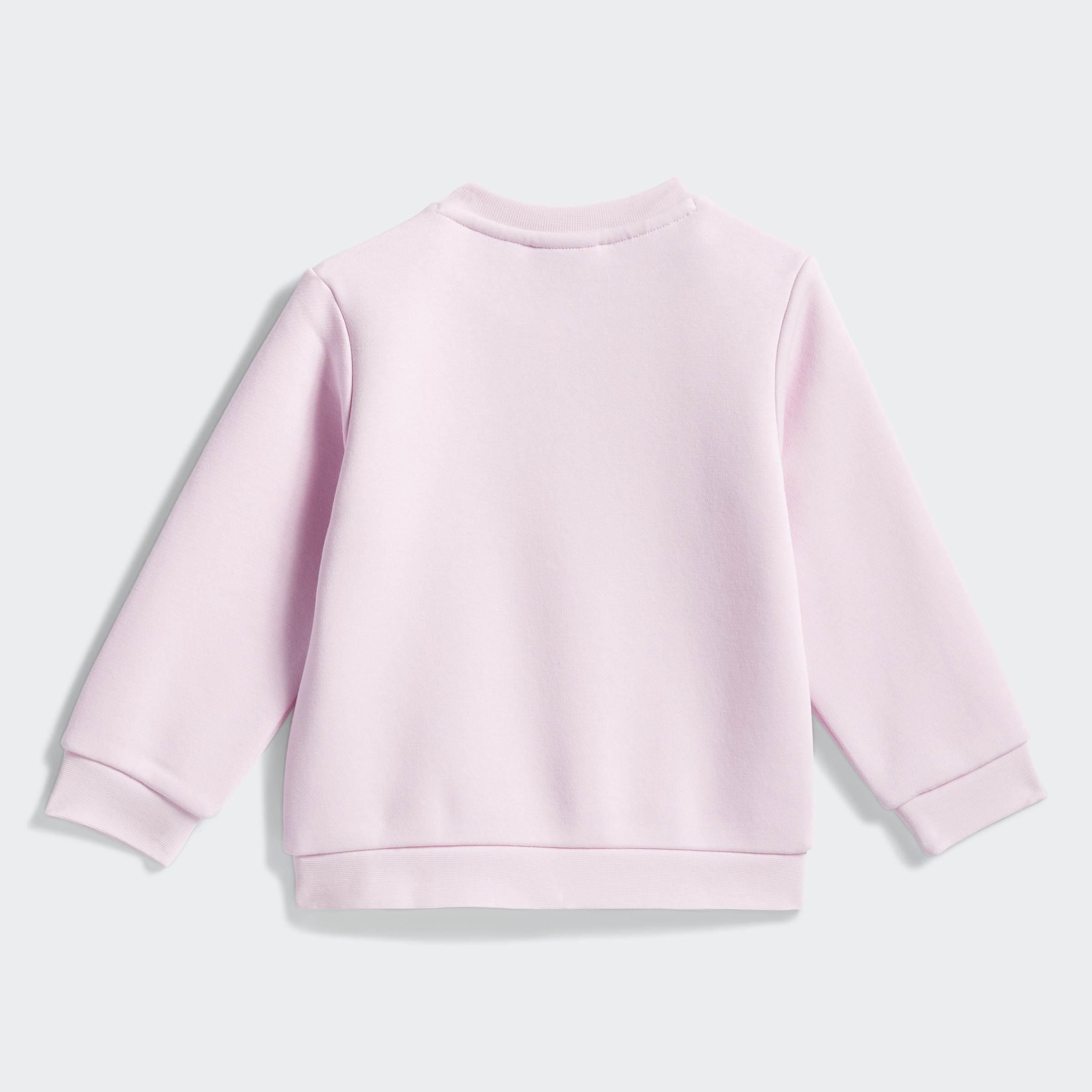 Kids Adidas Originals X Liberty London Crew Set, Pink