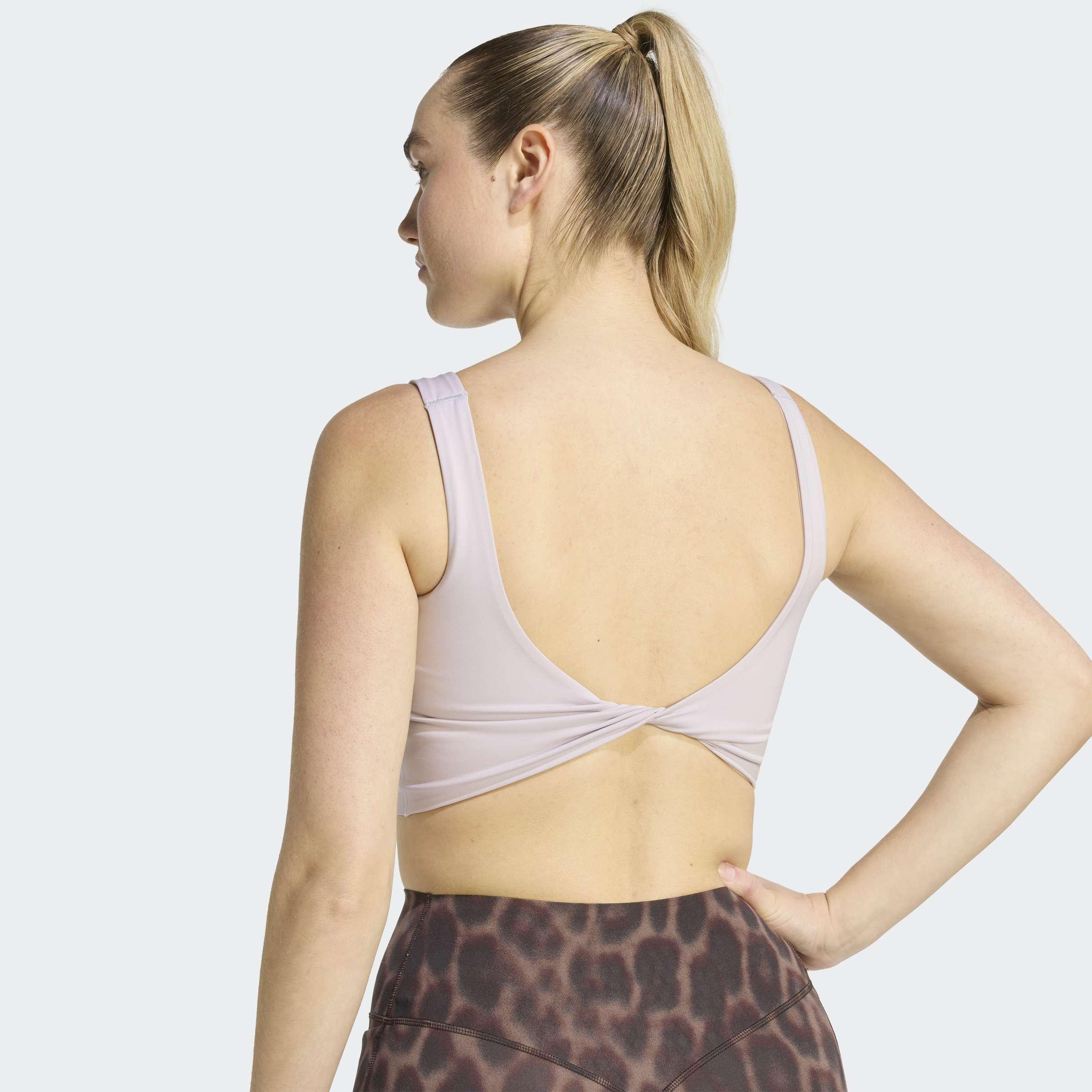 Power Light Support Bra Tank Top, Purple, A701_ONE, large image number 2