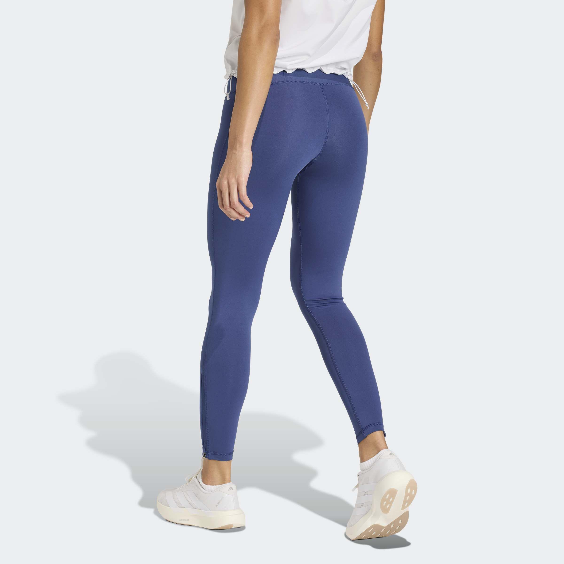 Adizero Essentials Full Length Leggings, Blue, A701_ONE, large image number 2