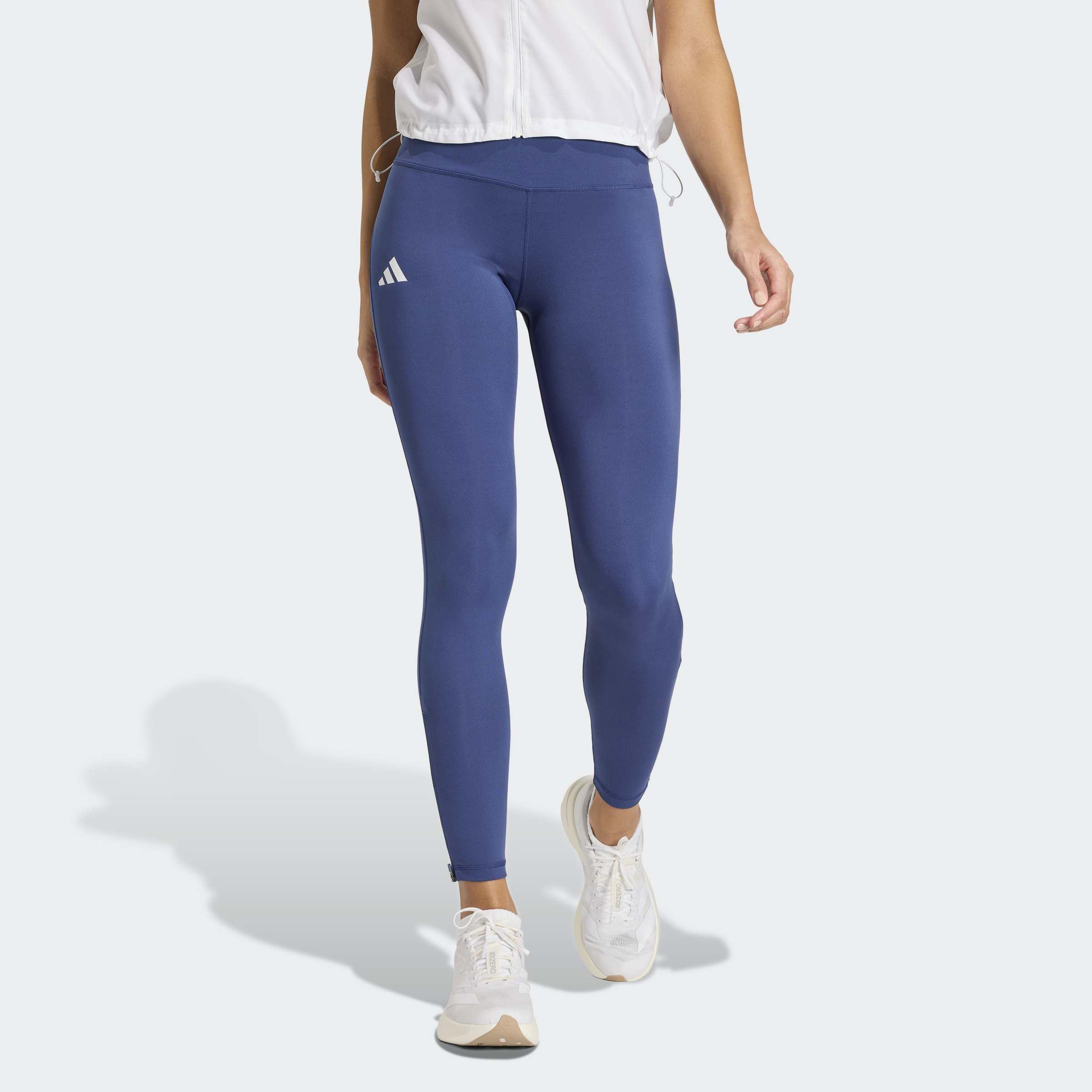 Adizero Essentials Full Length Leggings, Blue, A701_ONE, large image number 5
