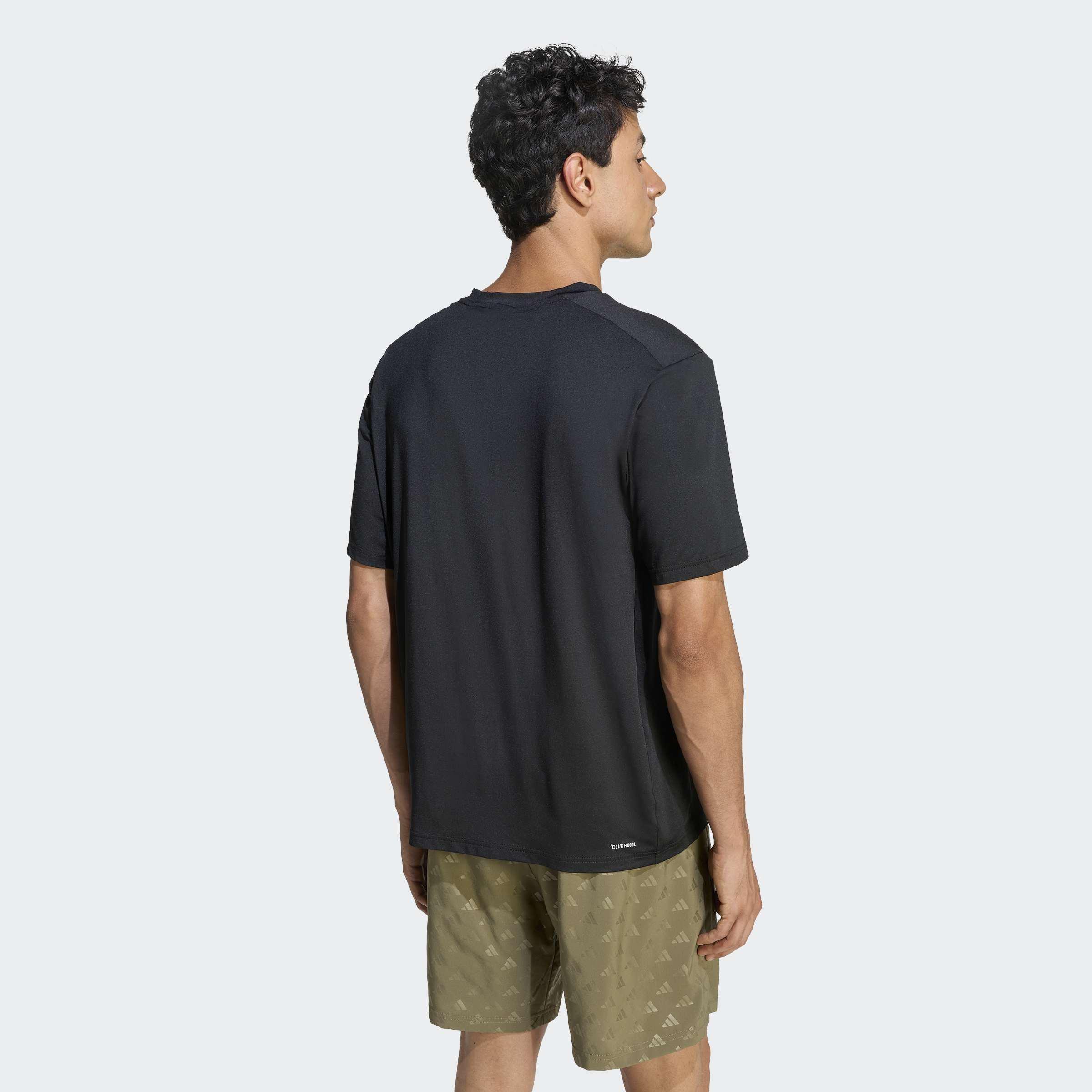 Workout Essentials Flex T-Shirt, Black