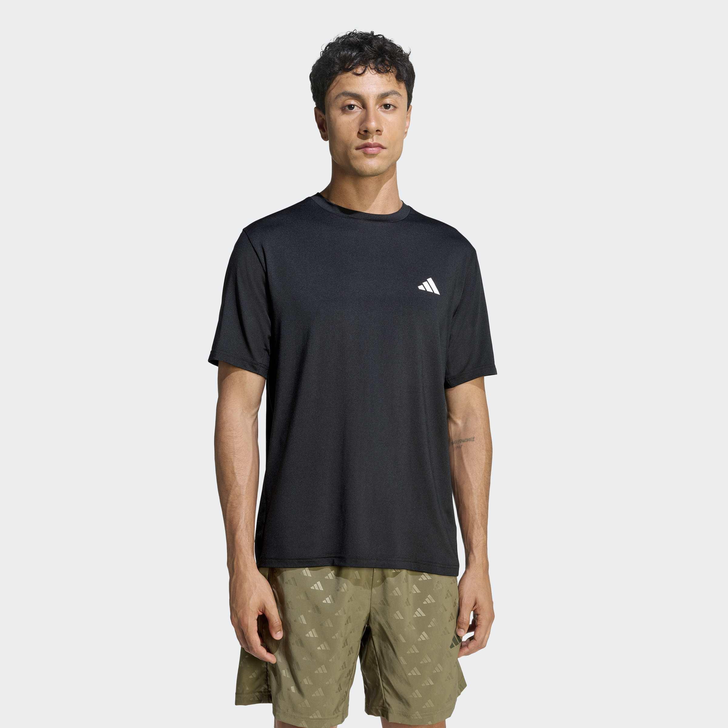 Workout Essentials Flex T-Shirt, Black, A701_ONE, large image number 5