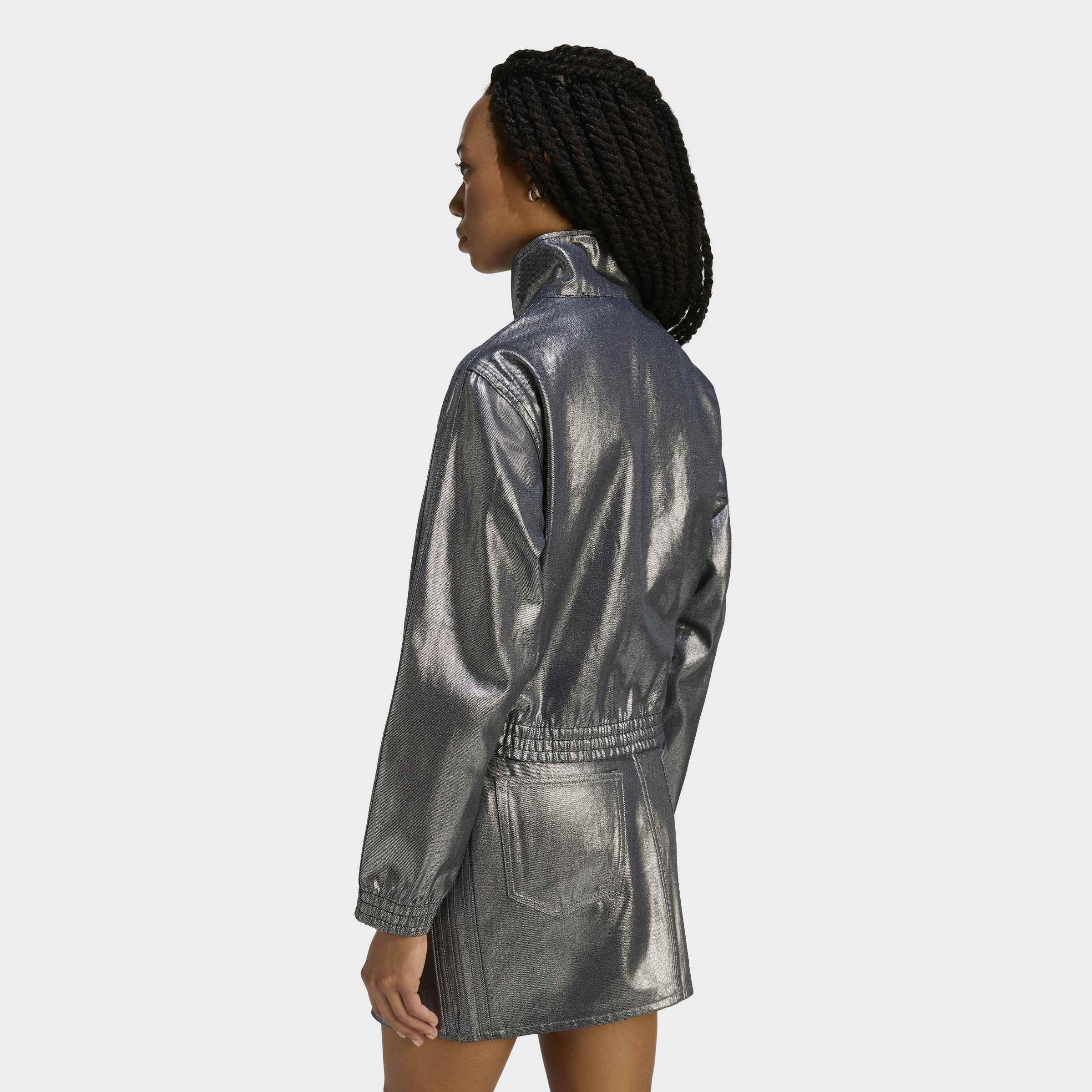 Firebird Track Top Denim, Grey