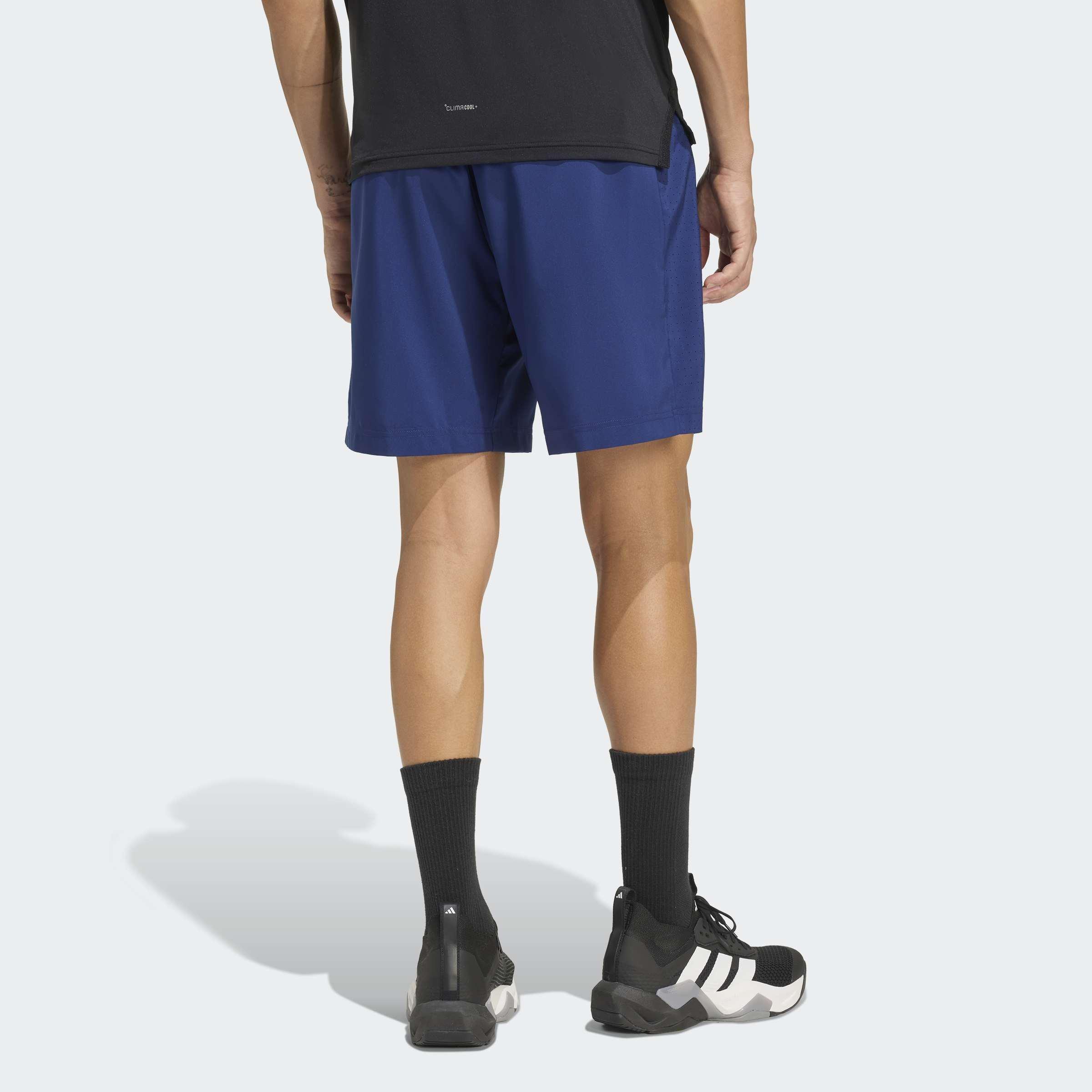Workout Essentials Base Woven Short, Blue, A701_ONE, medium