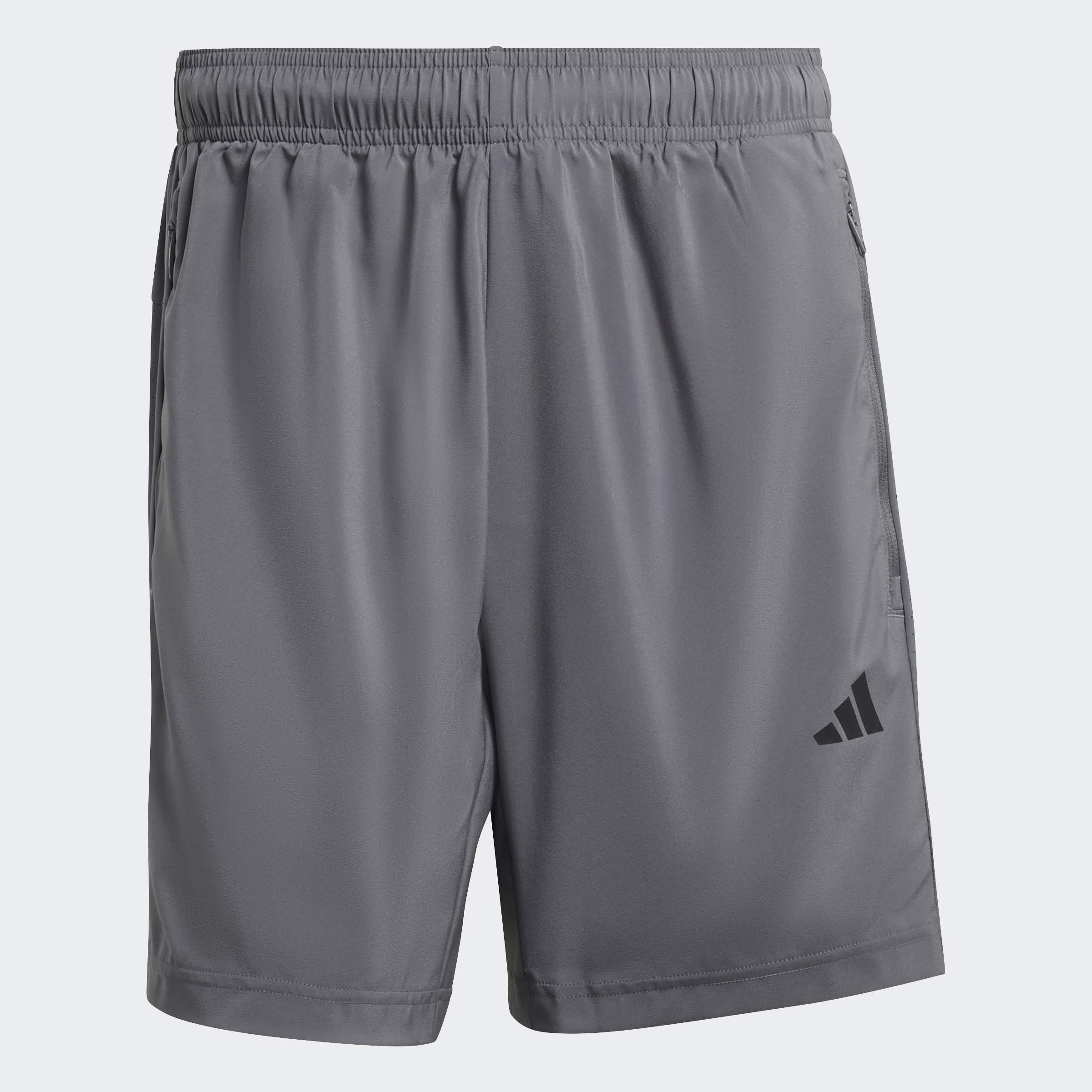 Workout Essentials Base Woven Short, Grey, A701_ONE, medium