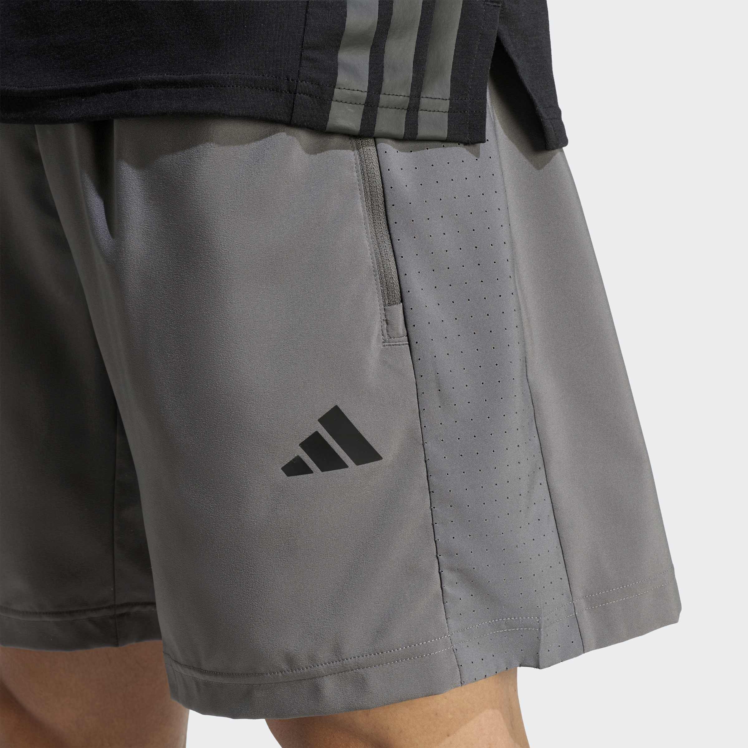 Workout Essentials Base Woven Short, Grey, A701_ONE, large image number 2